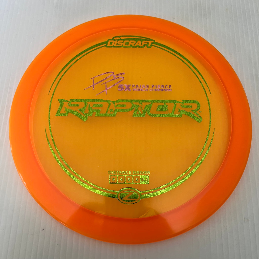 Discraft 5x Paige Pierce Z Raptor 9/4/0/3