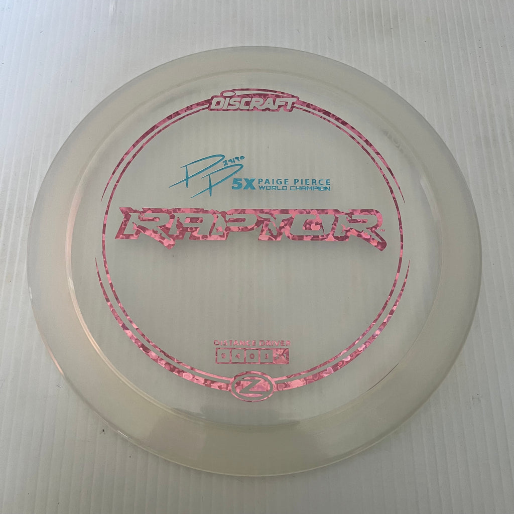 Discraft 5x Paige Pierce Z Raptor 9/4/0/3