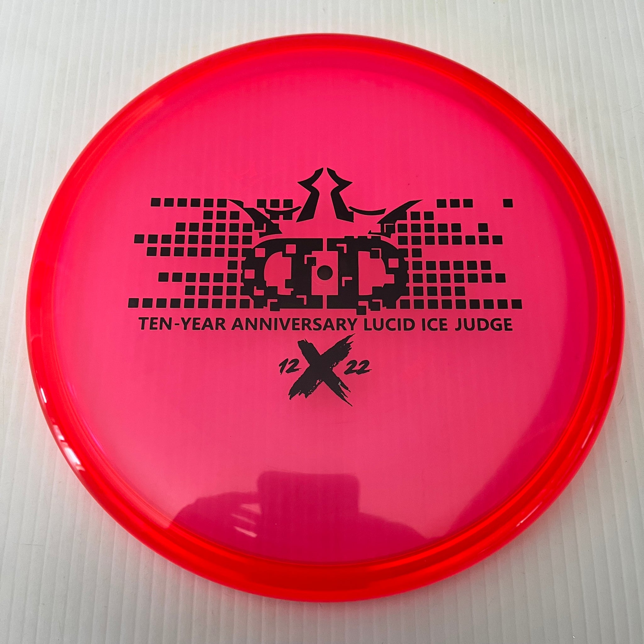 Dynamic Discs 10th Anniversary Lucid Ice Judge 2/4/0/1