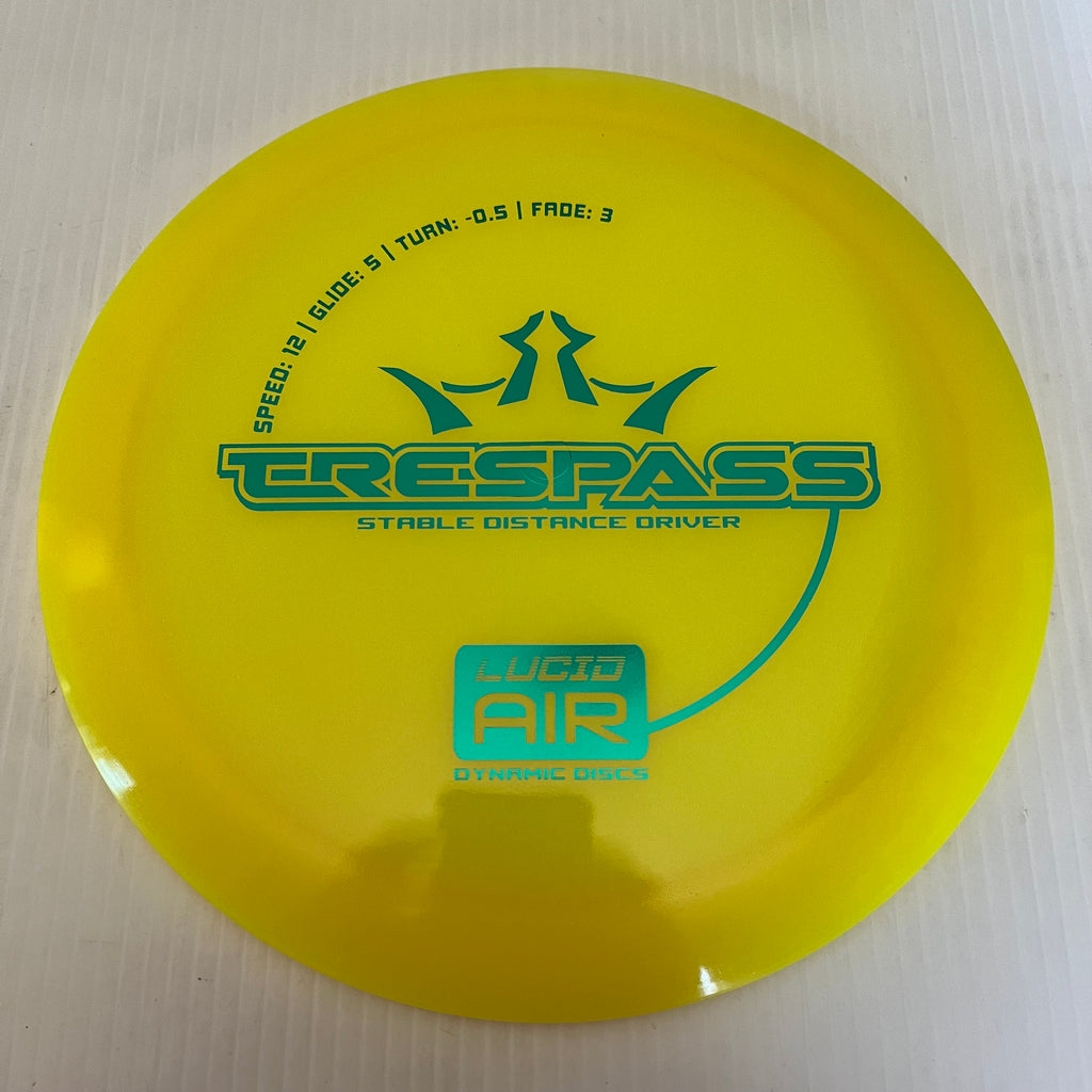 Dynamic Discs Lucid Air Trespass 12/5/-0.5/3