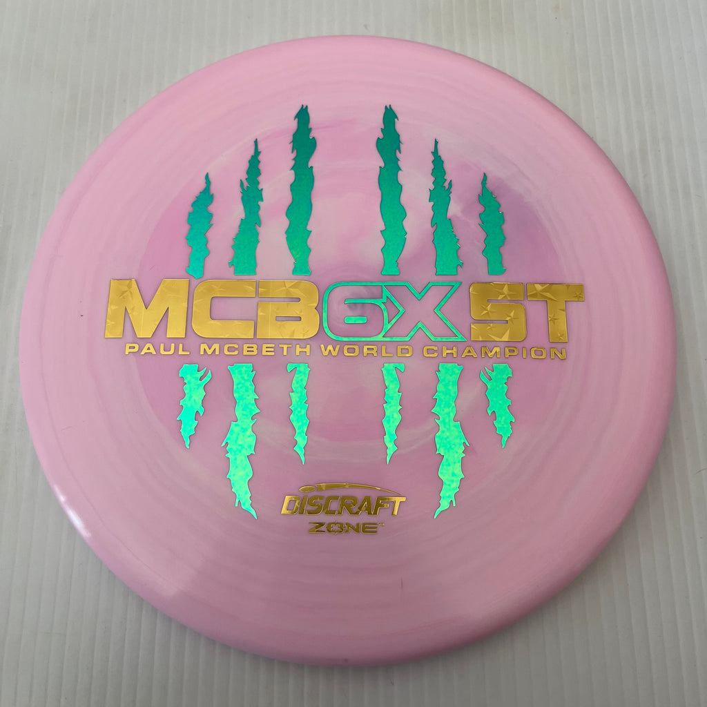 Discraft Paul McBeth 6x Claws Swirly ESP Zone 4/3/0/3