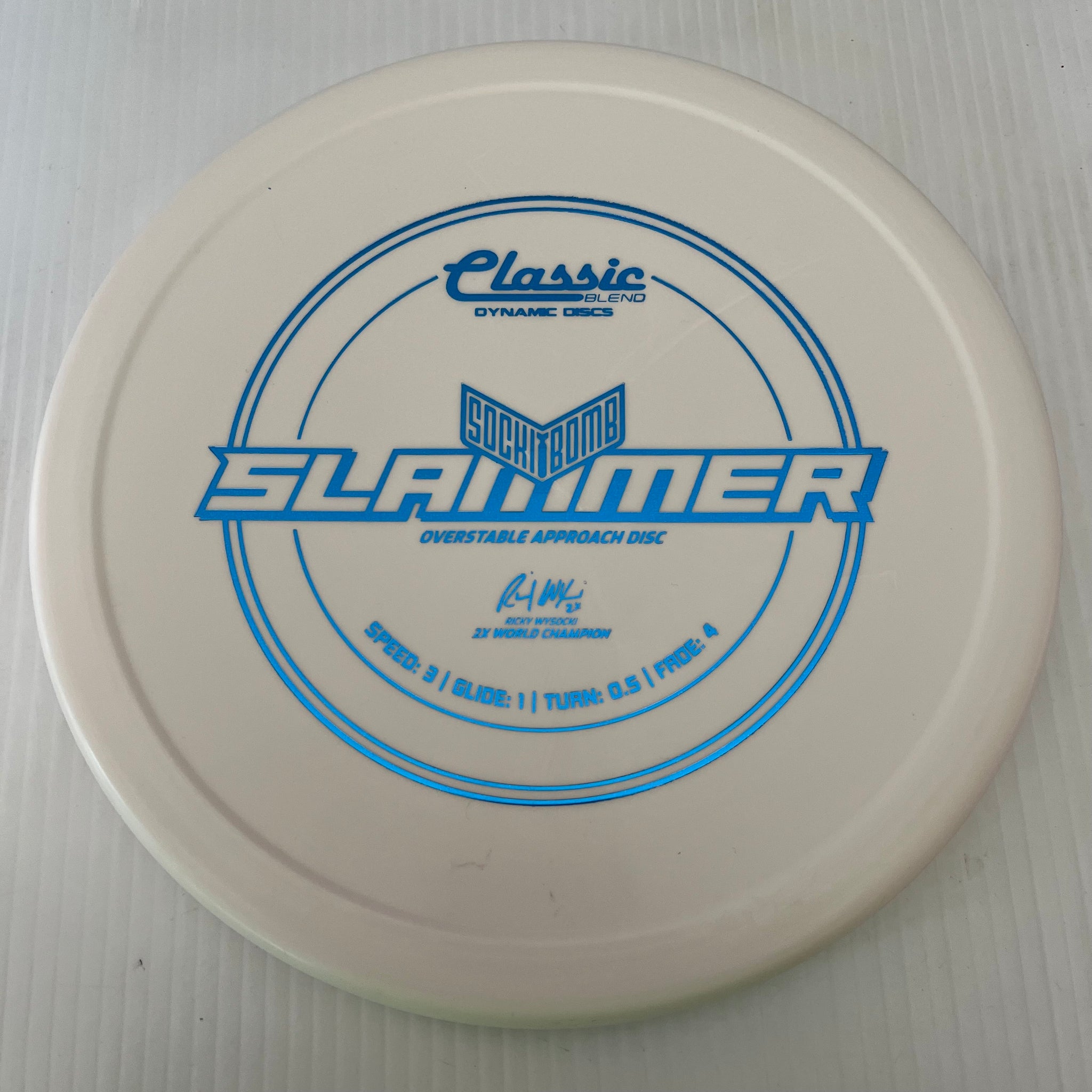 Dynamic Discs Classic Blend Sockibomb Slammer 3/1/0.5/4
