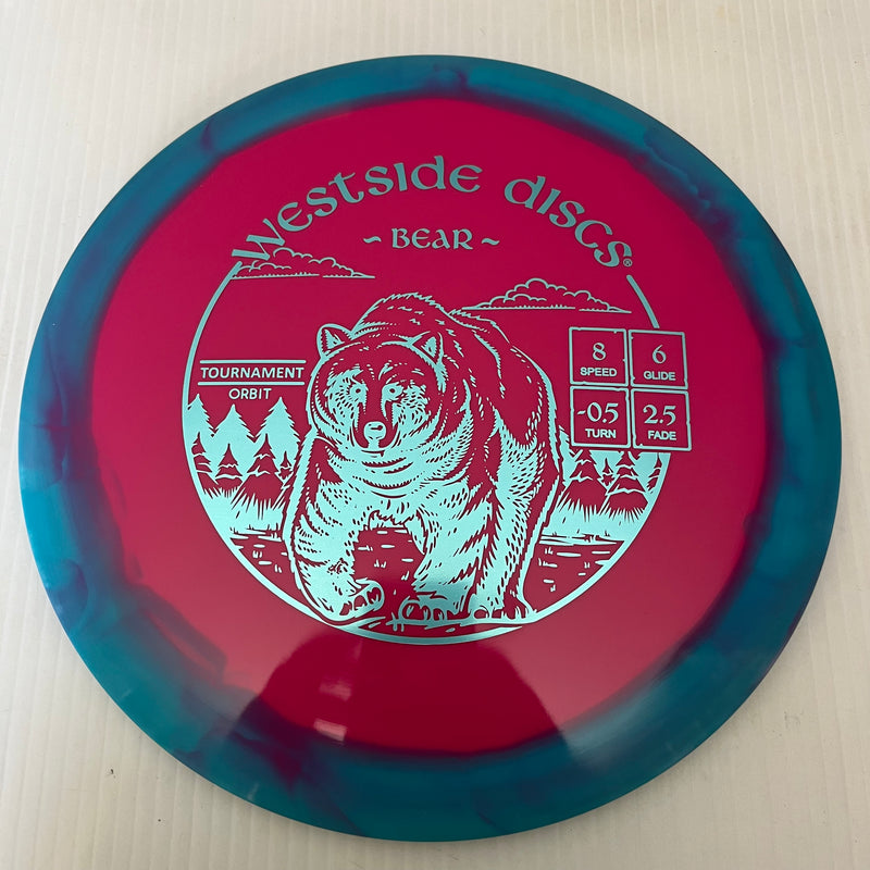 Westside Discs Tournament Orbit Bear 8/6/-0.5/2.5