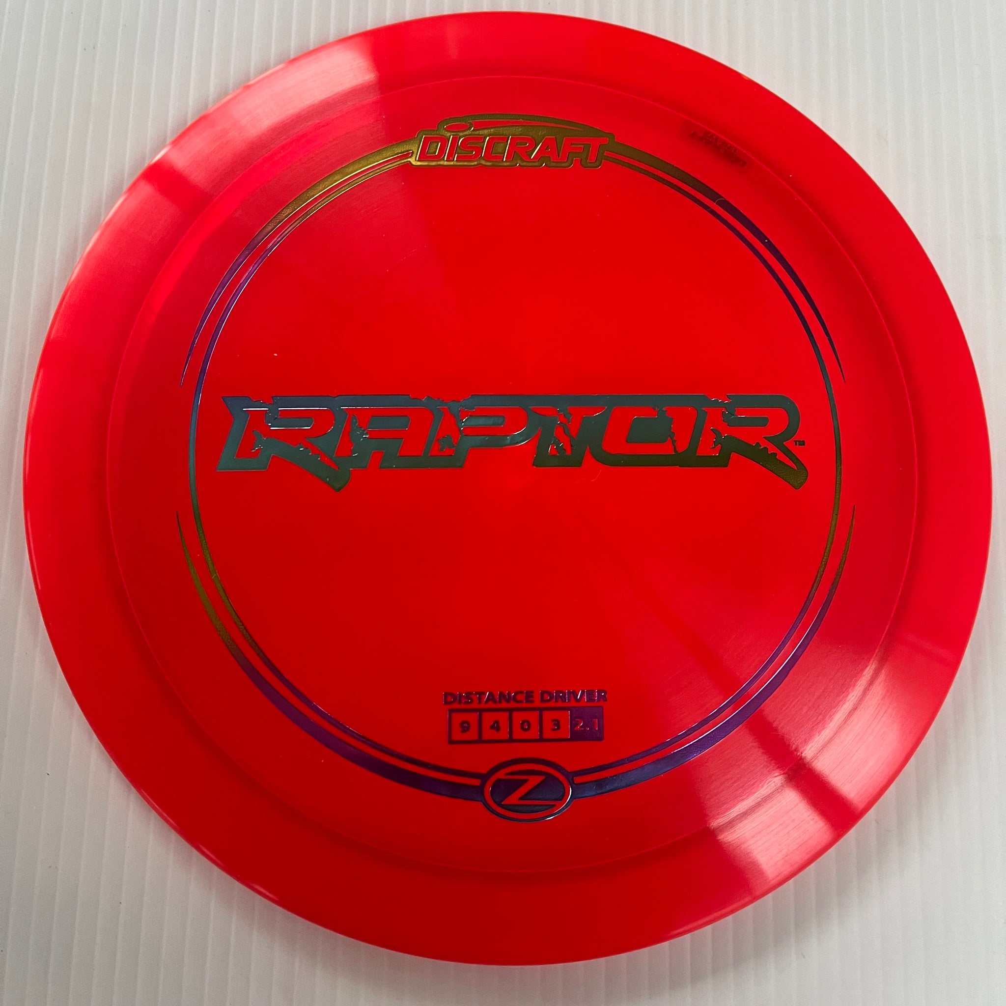 Discraft Z Raptor 9/4/0/3 (170-172g)