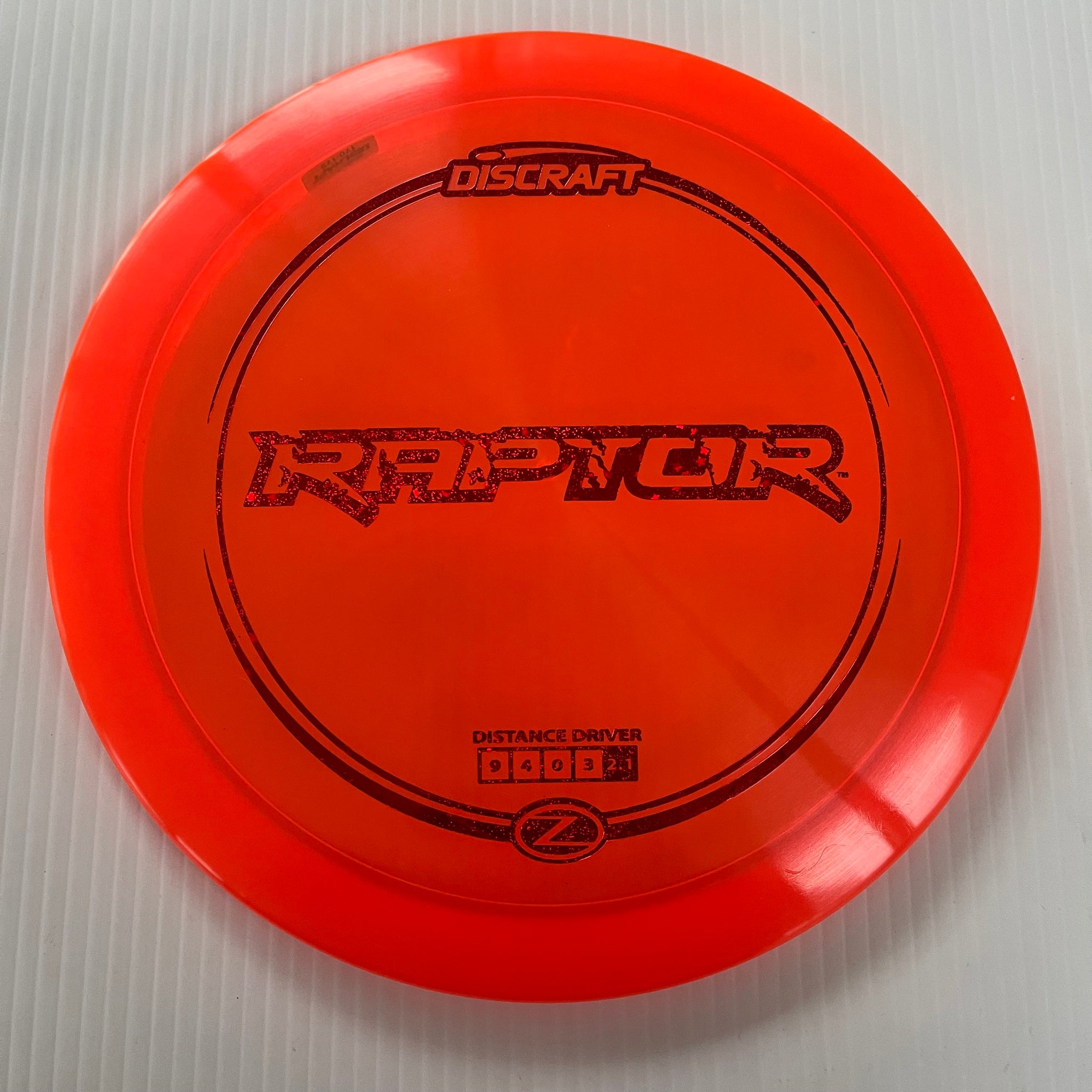Discraft Z Raptor 9/4/0/3 (170-172g)