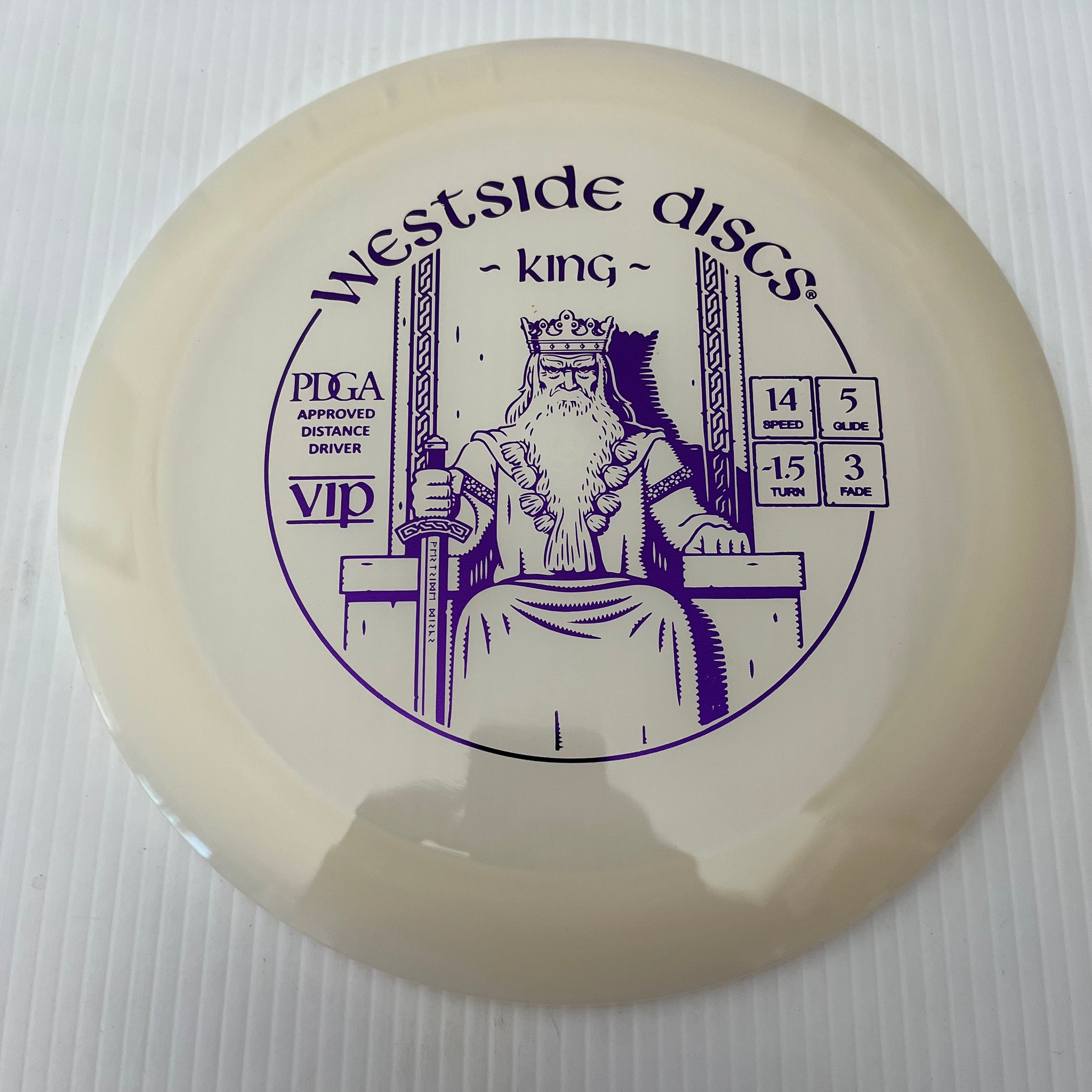 Westside Discs LE Mouthless Stamp VIP King 14/5/-1.5/3