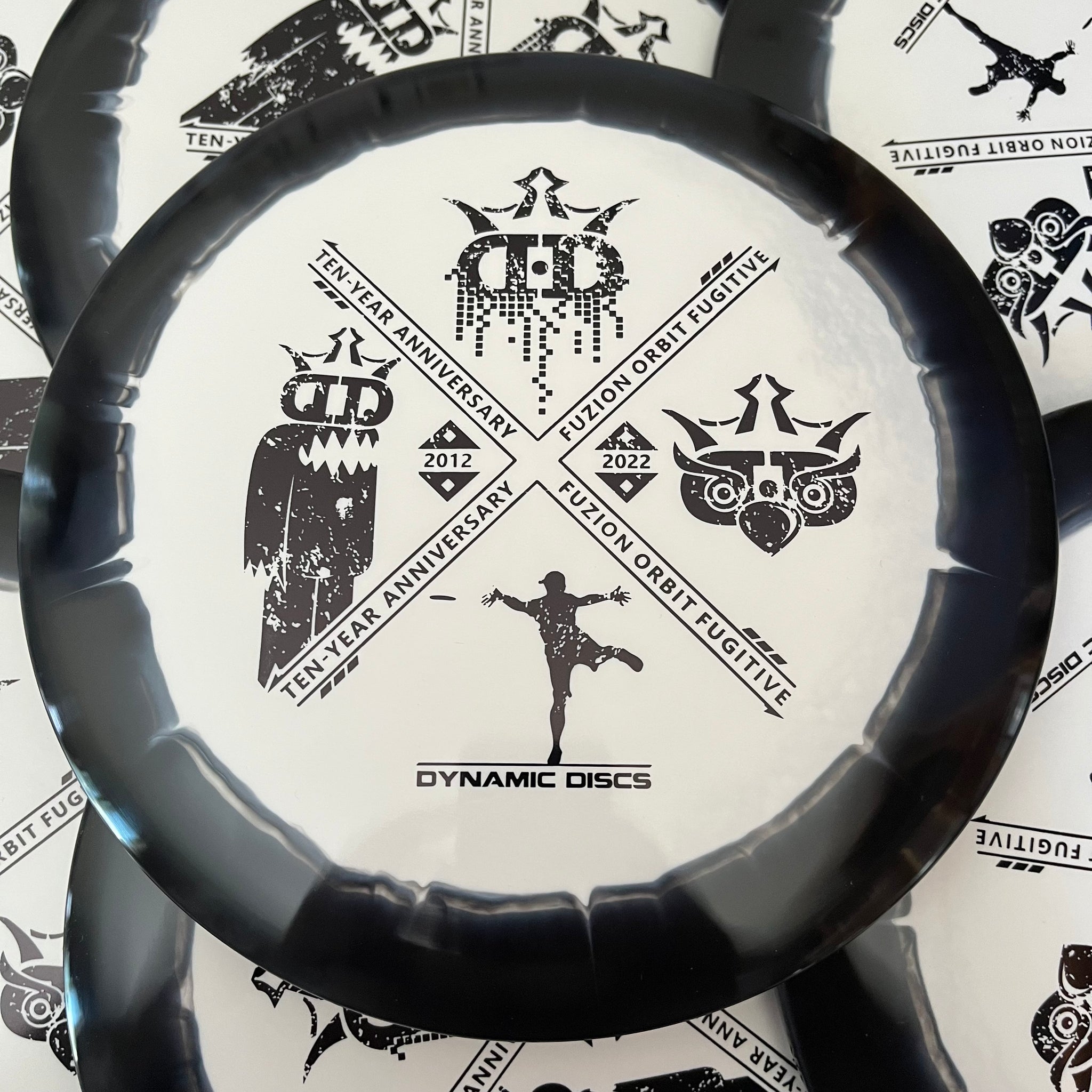 Dynamic Discs 10th Anniversary Fuzion Orbit Fugitive 5/5/-0.5/1.5
