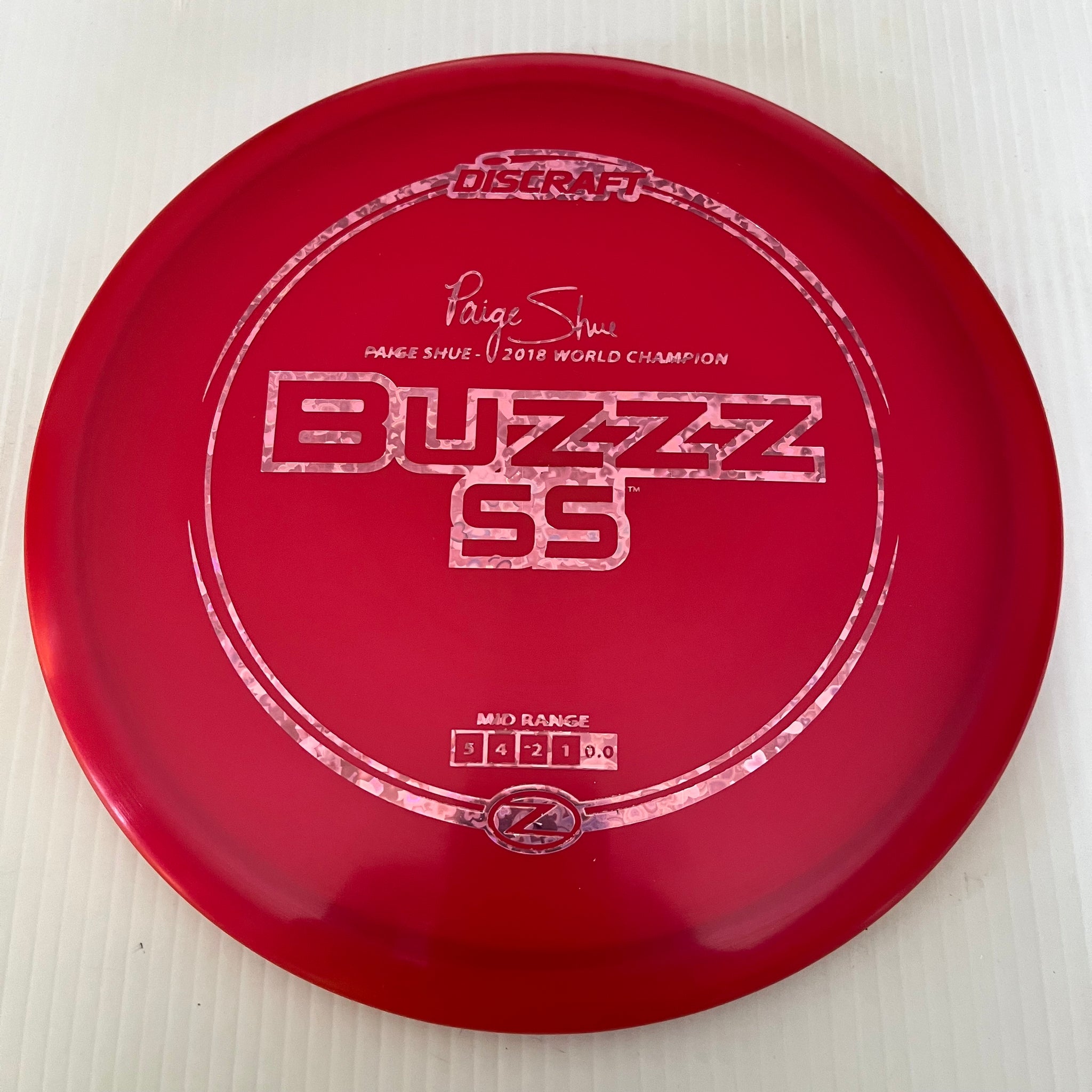 Discraft 1x Paige Shue Z Buzzz SS 5/4/-2/1 (Lightweights)
