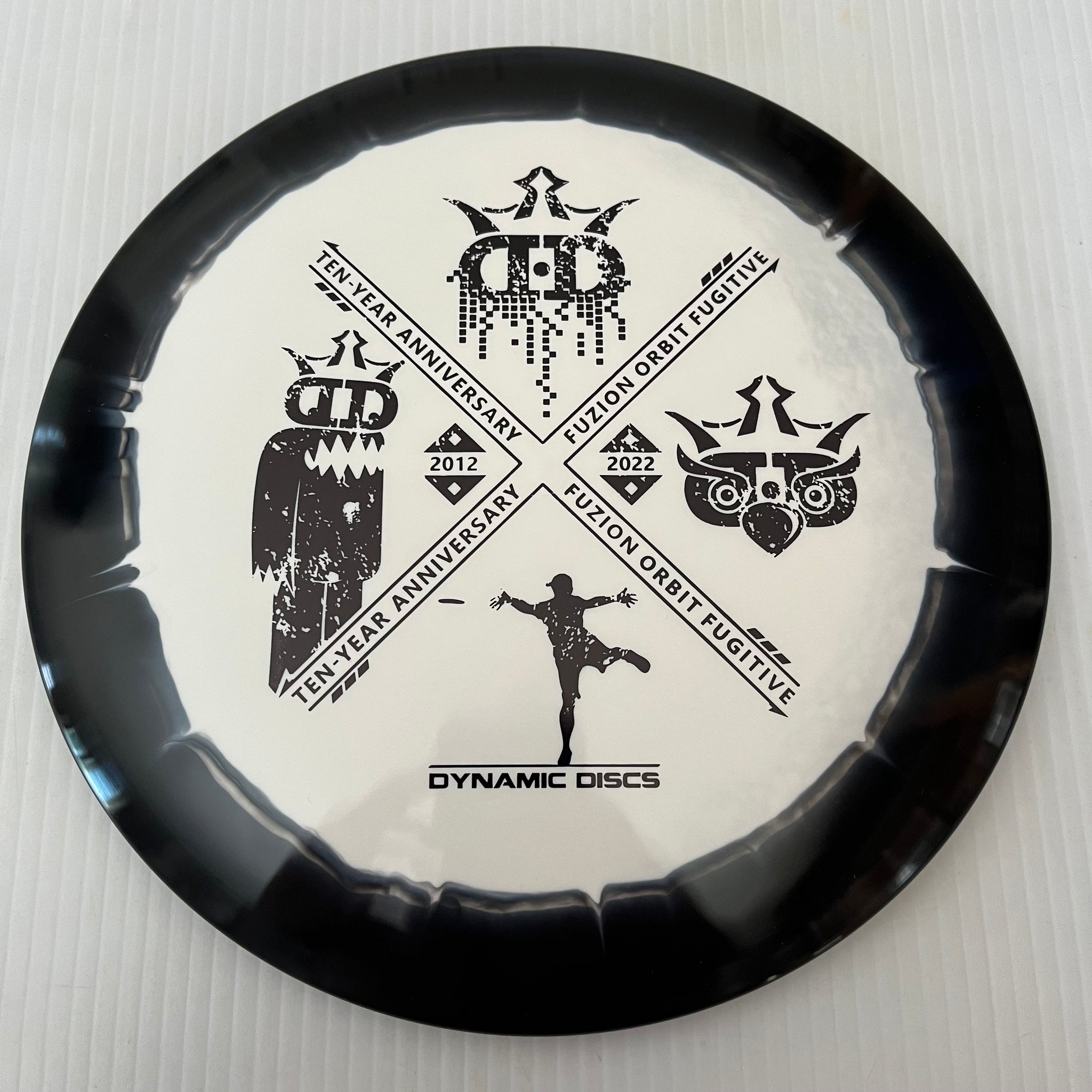 Dynamic Discs 10th Anniversary Fuzion Orbit Fugitive 5/5/-0.5/1.5