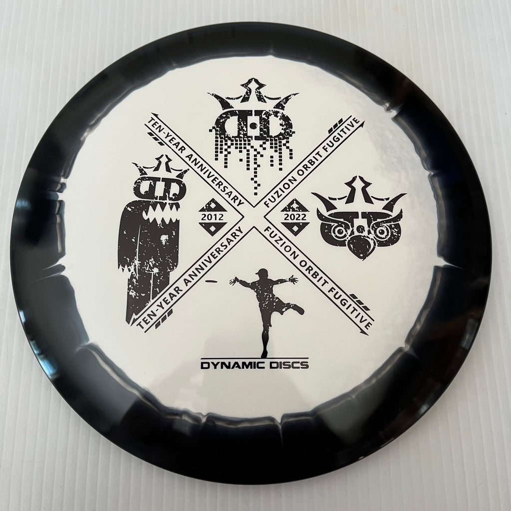 Dynamic Discs 10th Anniversary Fuzion Orbit Fugitive 5/5/-0.5/1.5