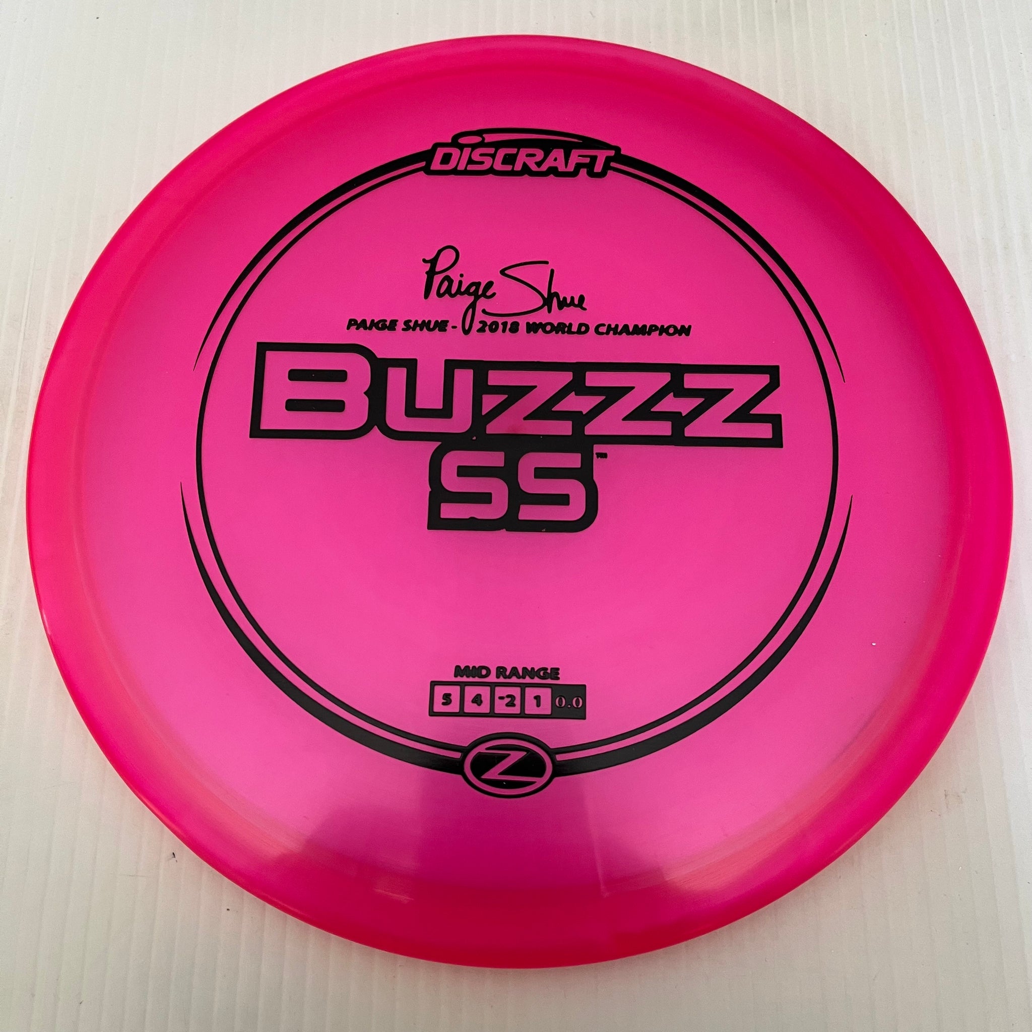 Discraft 1x Paige Shue Z Buzzz SS 5/4/-2/1 (Lightweights)