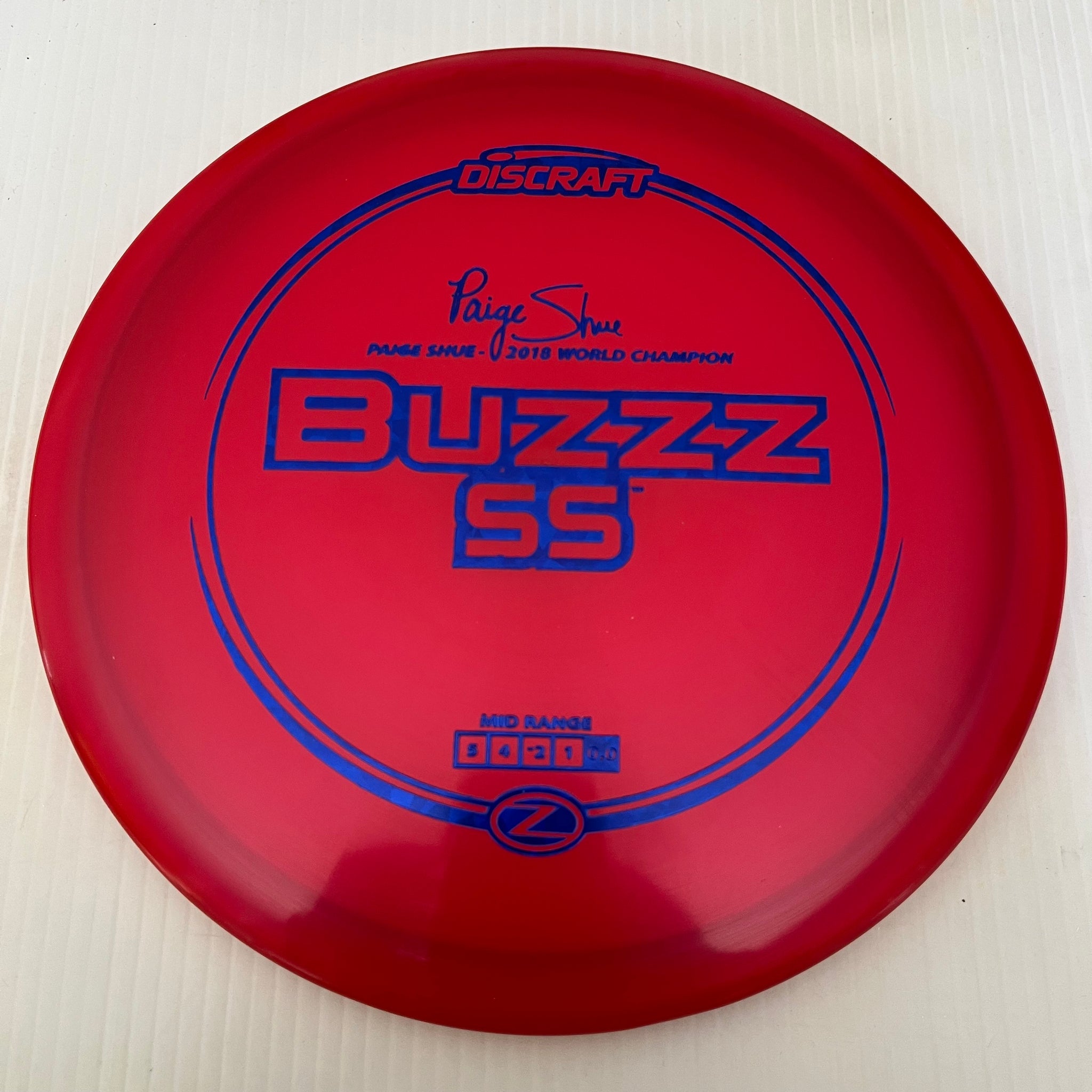 Discraft 1x Paige Shue Z Buzzz SS 5/4/-2/1 (Lightweights)
