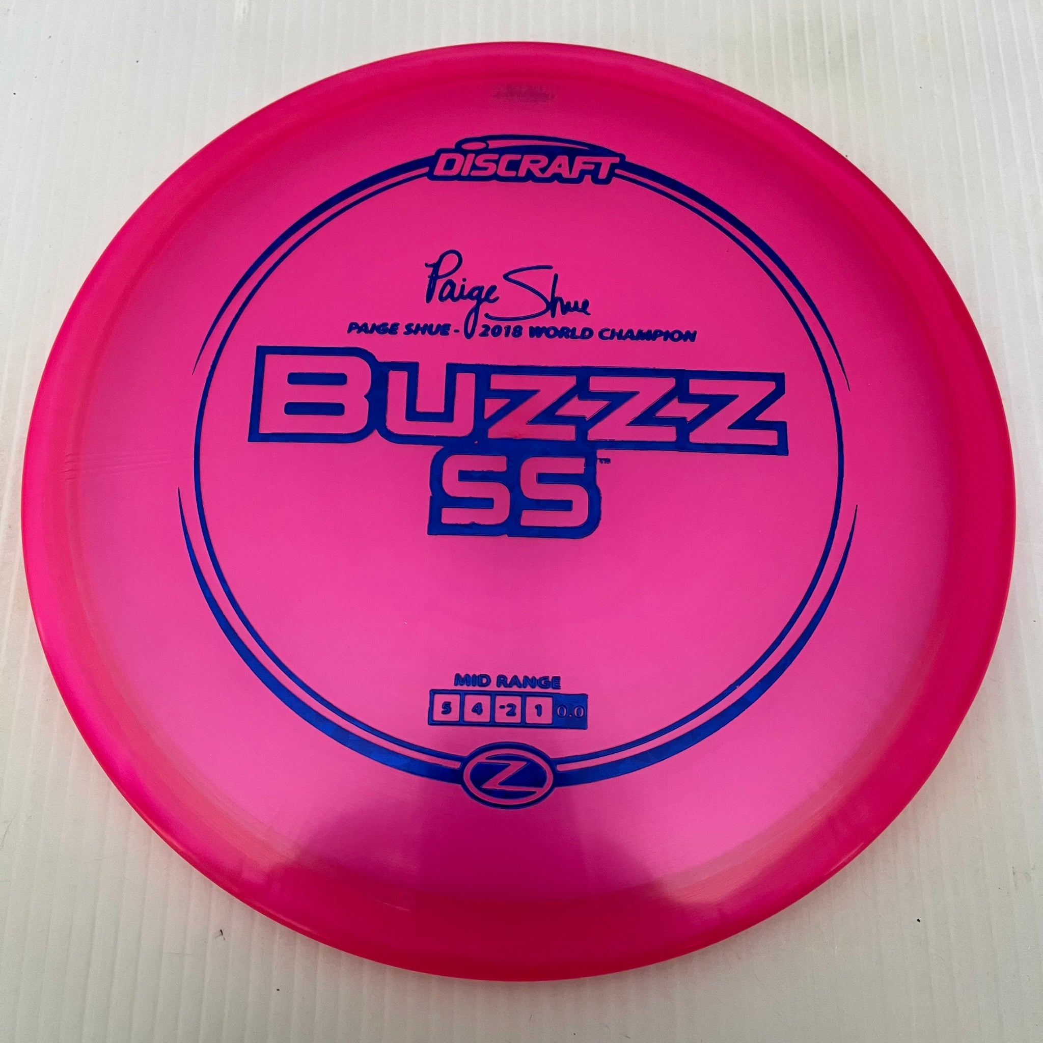 Discraft 1x Paige Shue Z Buzzz SS 5/4/-2/1 (Lightweights)