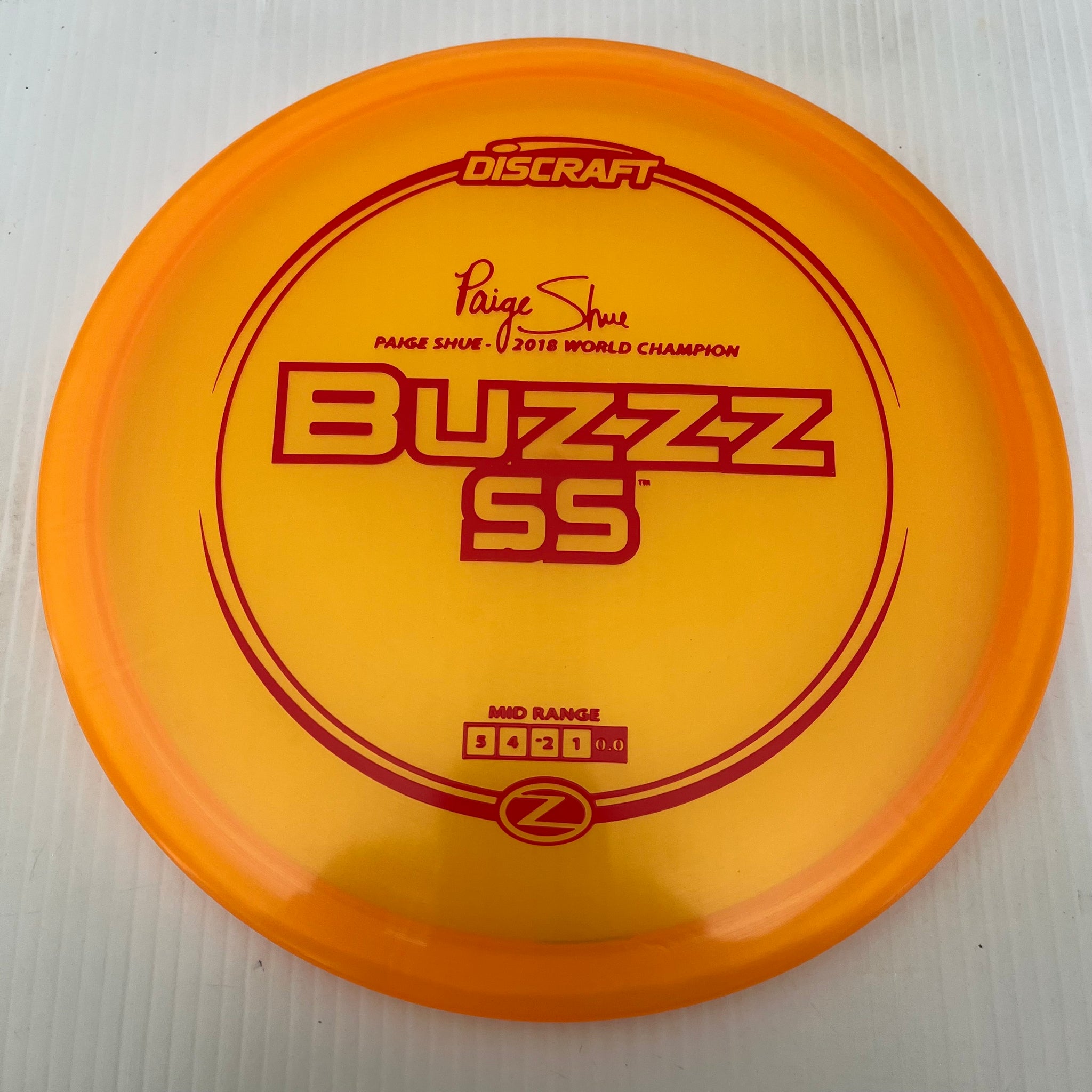 Discraft 1x Paige Shue Z Buzzz SS 5/4/-2/1 (Lightweights)