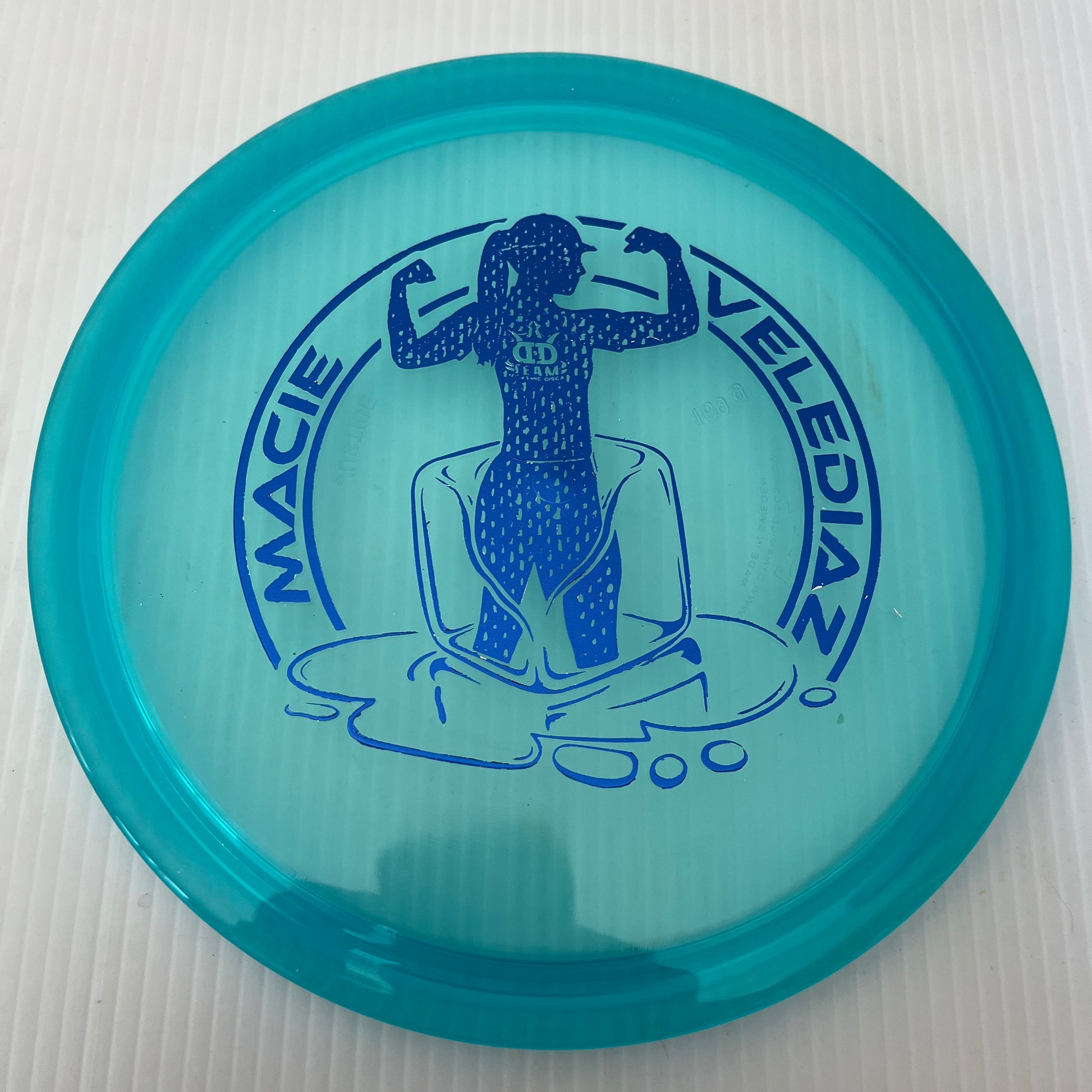 Dynamic Discs 2022 Macie Velediaz Team Series Lucid Ice Justice 5/1/0.5/4