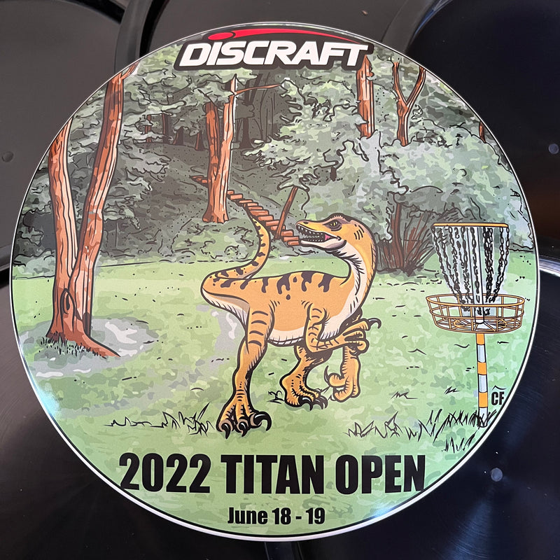 Discraft 2022 Titan Open Raptor SuperColor ESP Buzzz 5/4/-1/1