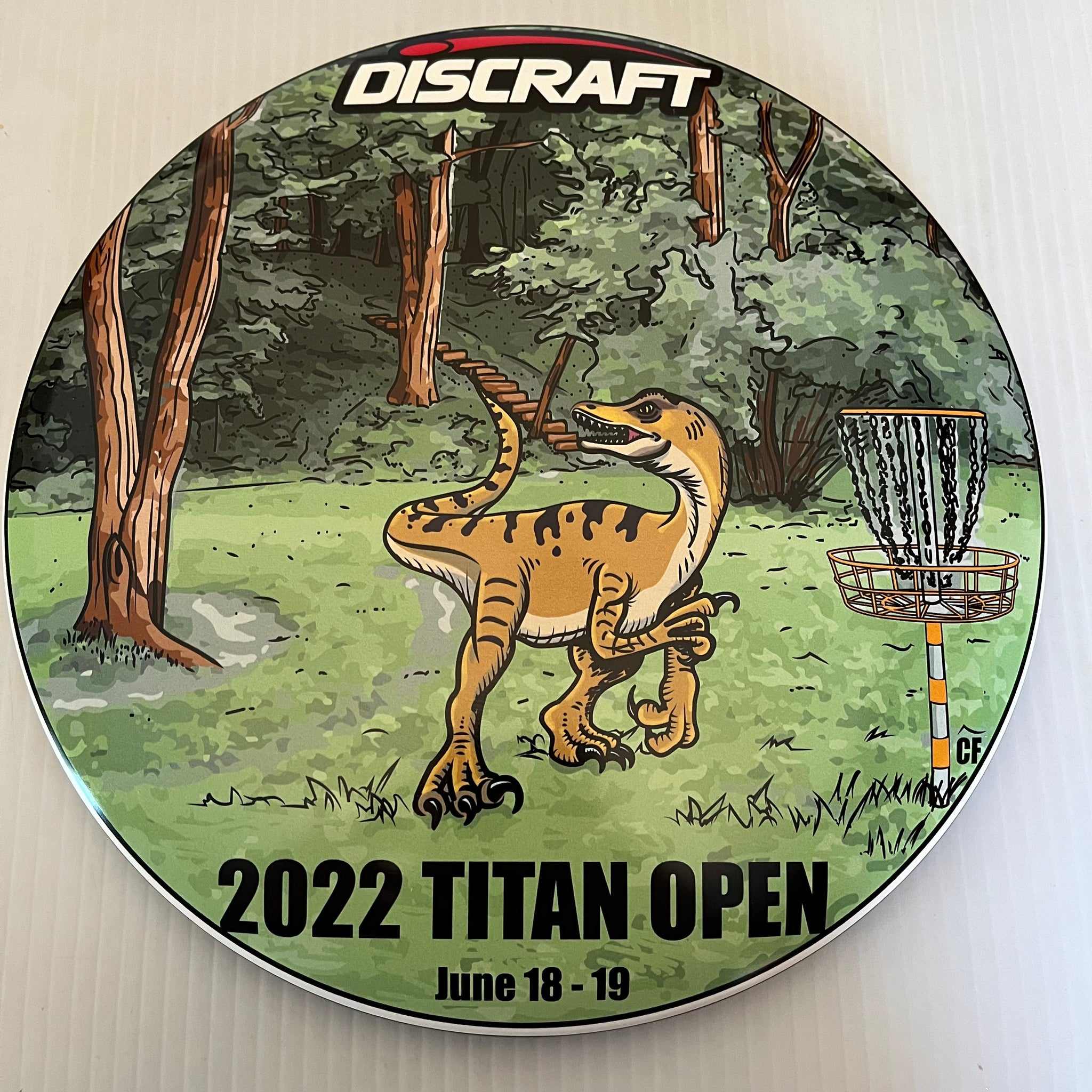 Discraft 2022 Titan Open Raptor SuperColor ESP Buzzz 5/4/-1/1