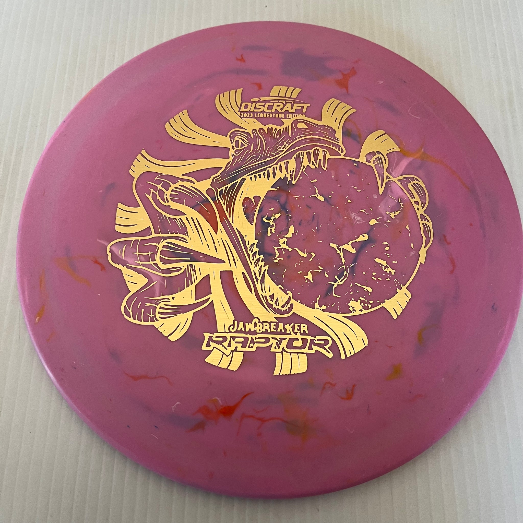 Discraft 2023 Ledgestone Jawbreaker Raptor 9/4/0/3