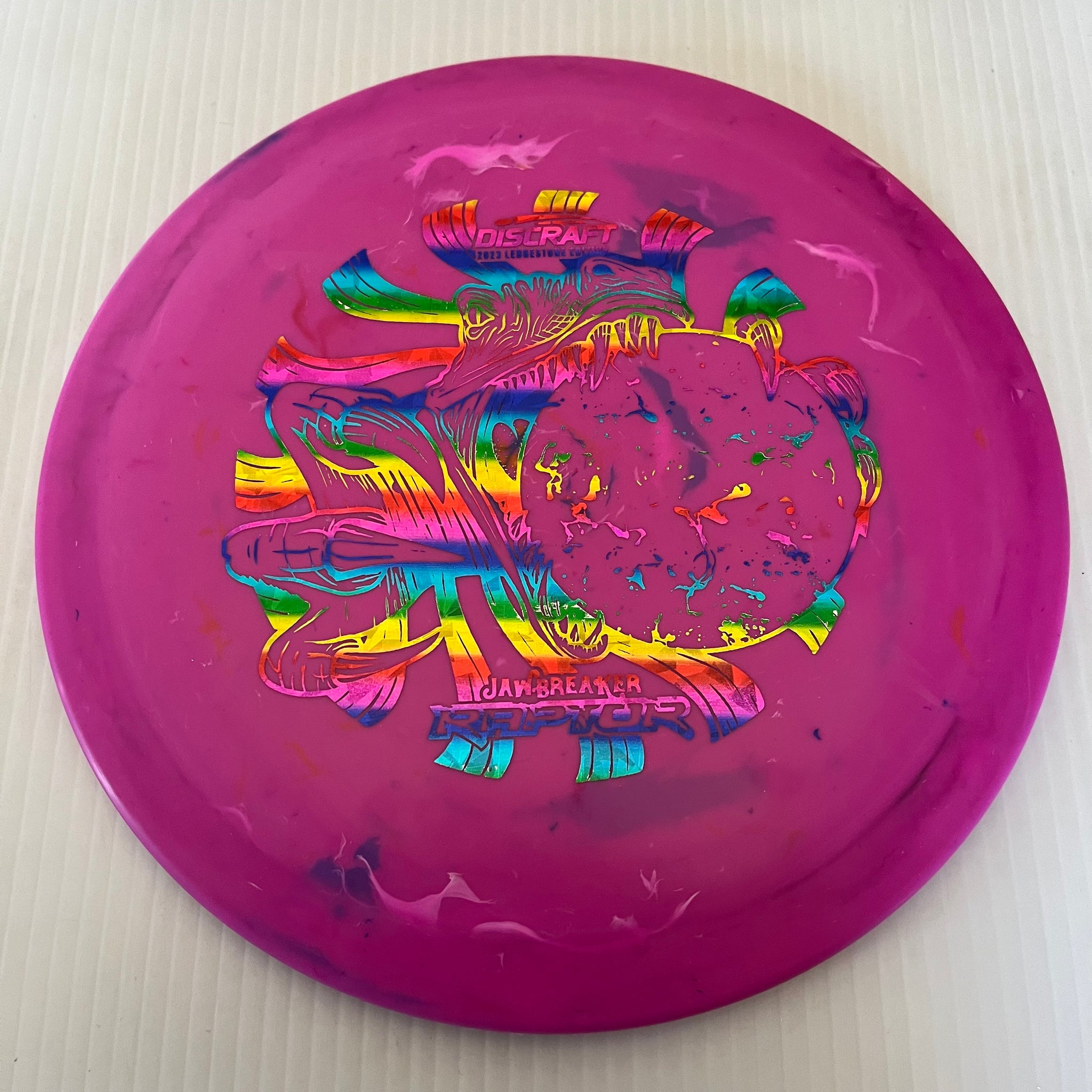 Discraft 2023 Ledgestone Jawbreaker Raptor 9/4/0/3