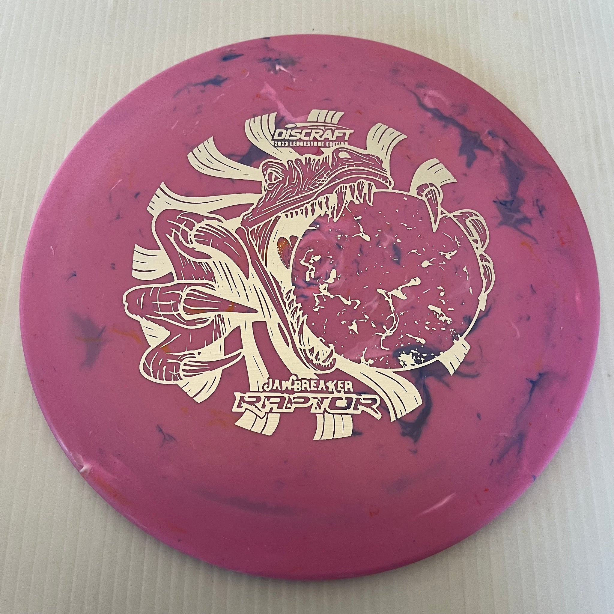 Discraft 2023 Ledgestone Jawbreaker Raptor 9/4/0/3