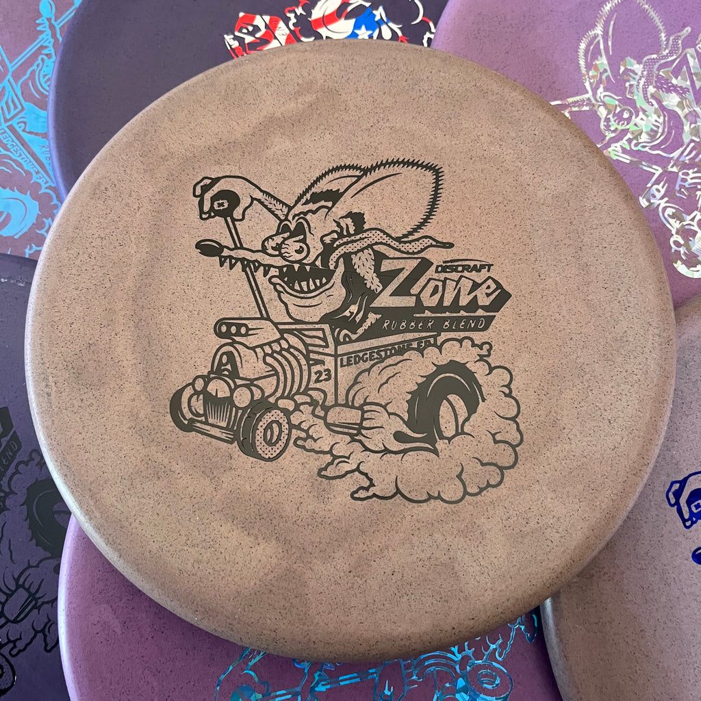 Discraft 2023 Ledgestone Rubber Blend Zone 4/3/0/3