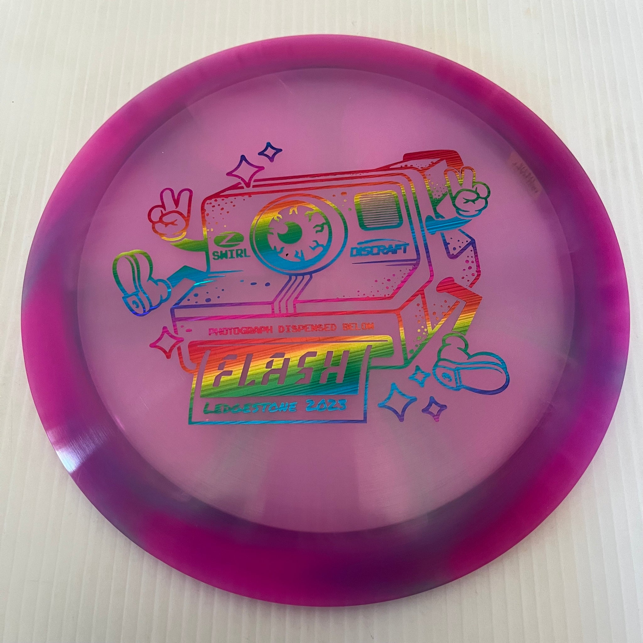 Discraft 2023 Ledgestone Swirl Z Flash 10/5/-2/3