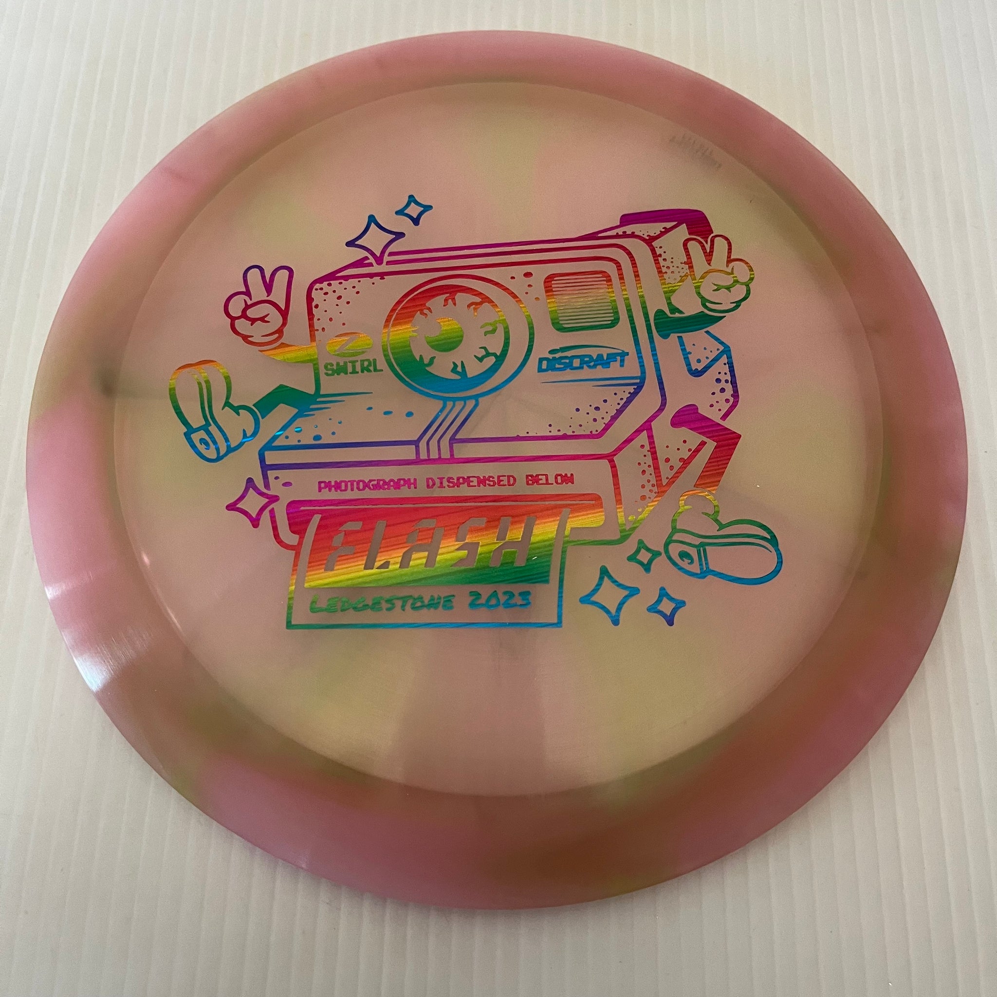 Discraft 2023 Ledgestone Swirl Z Flash 10/5/-2/3