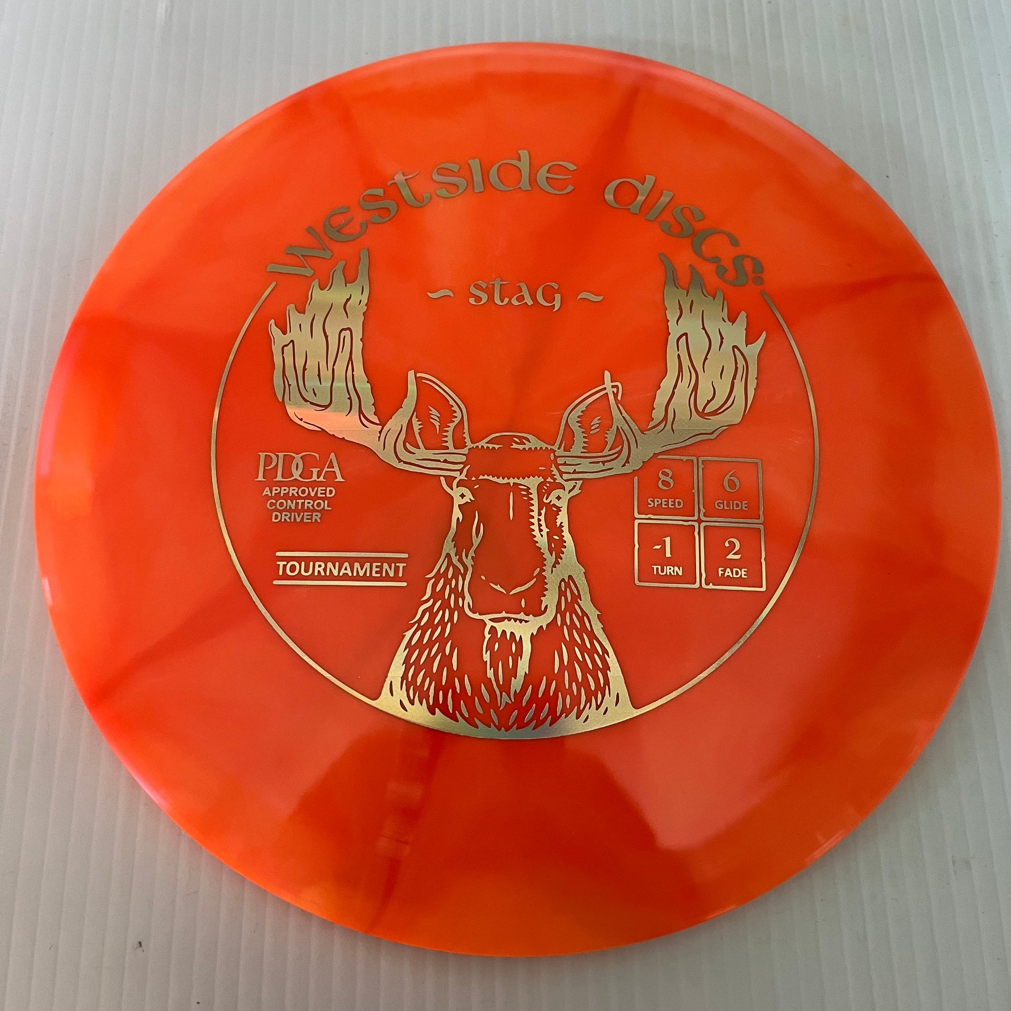 Westside Discs Tournament Burst Stag 8/6/-1/2
