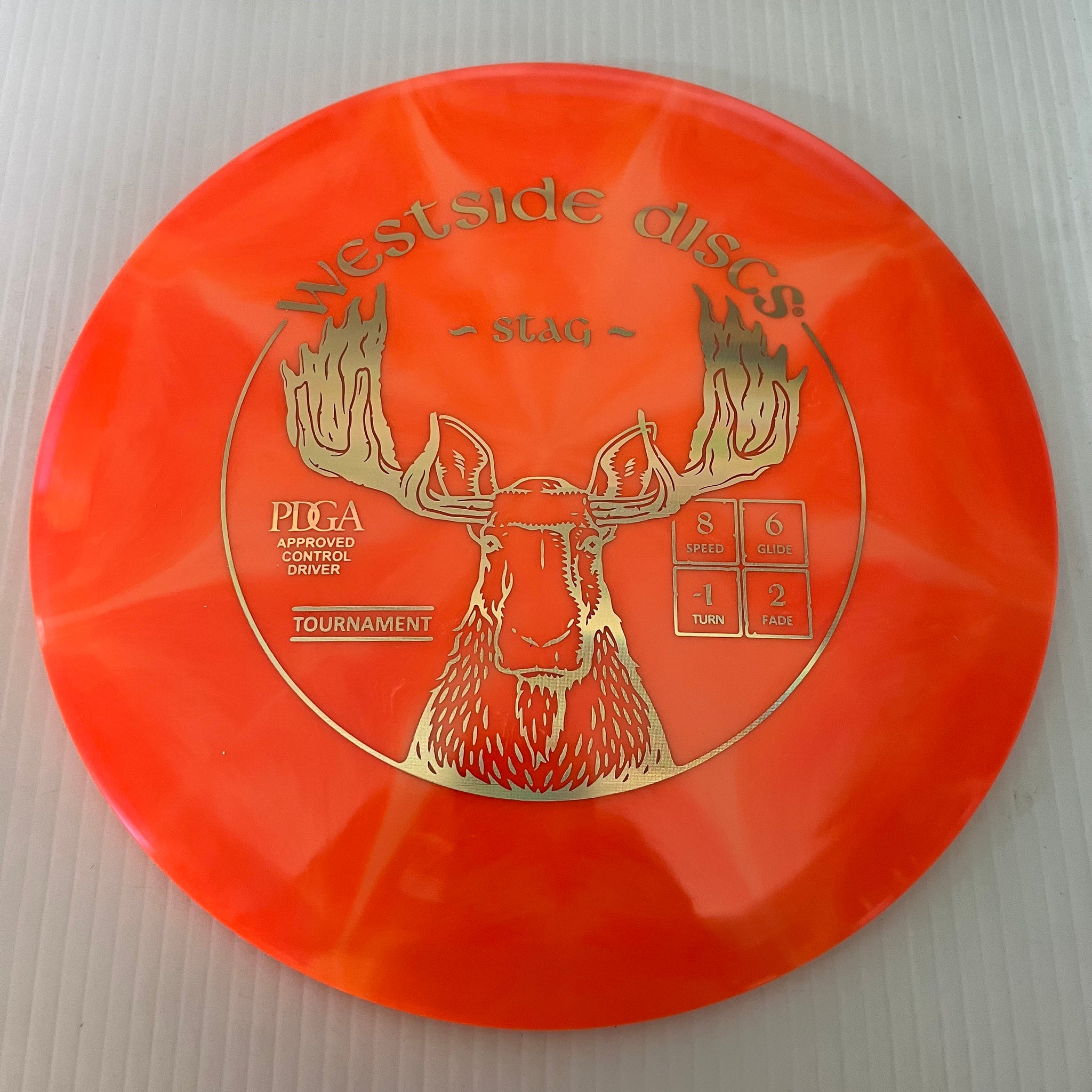 Westside Discs Tournament Burst Stag 8/6/-1/2