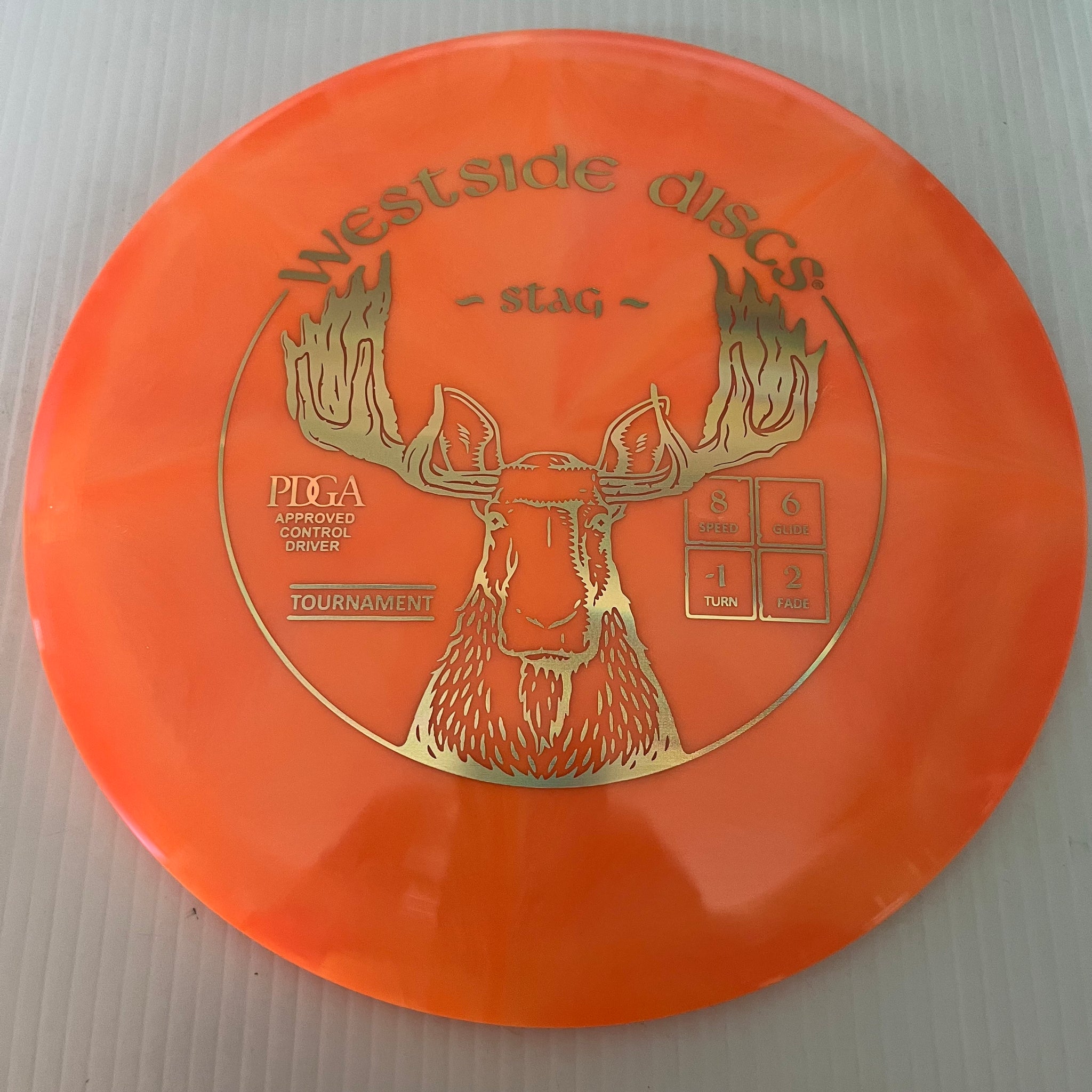 Westside Discs Tournament Burst Stag 8/6/-1/2