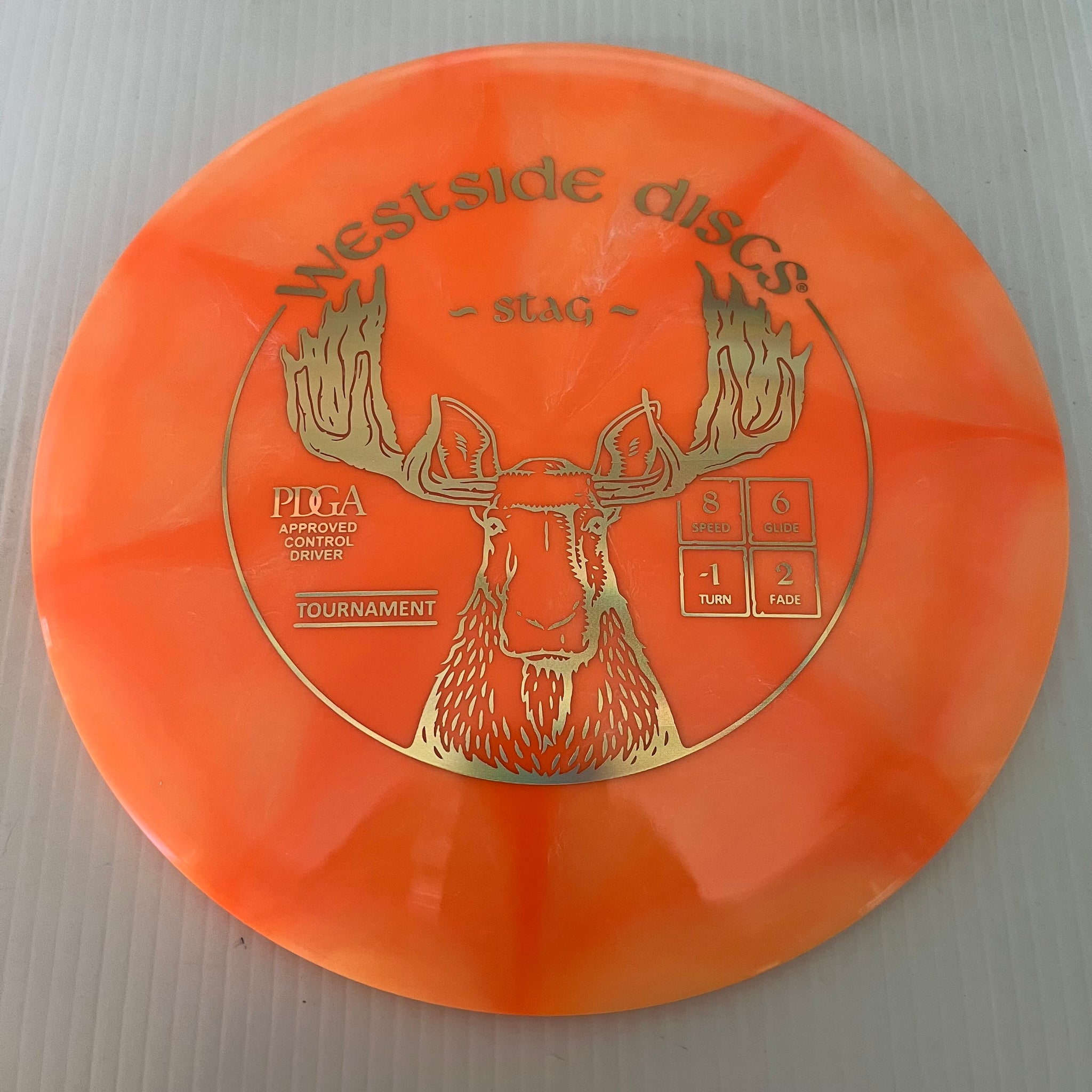 Westside Discs Tournament Burst Stag 8/6/-1/2