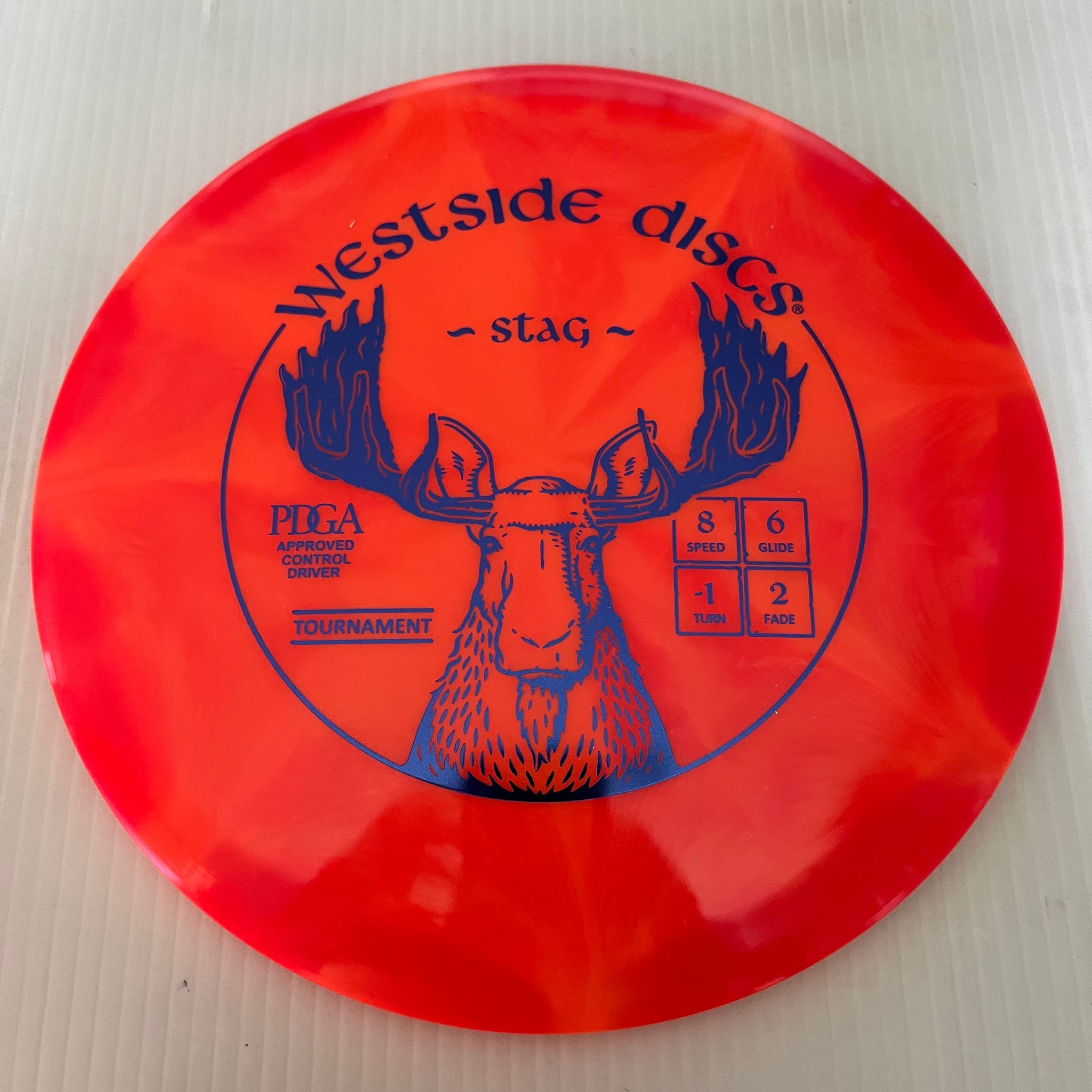 Westside Discs Tournament Burst Stag 8/6/-1/2