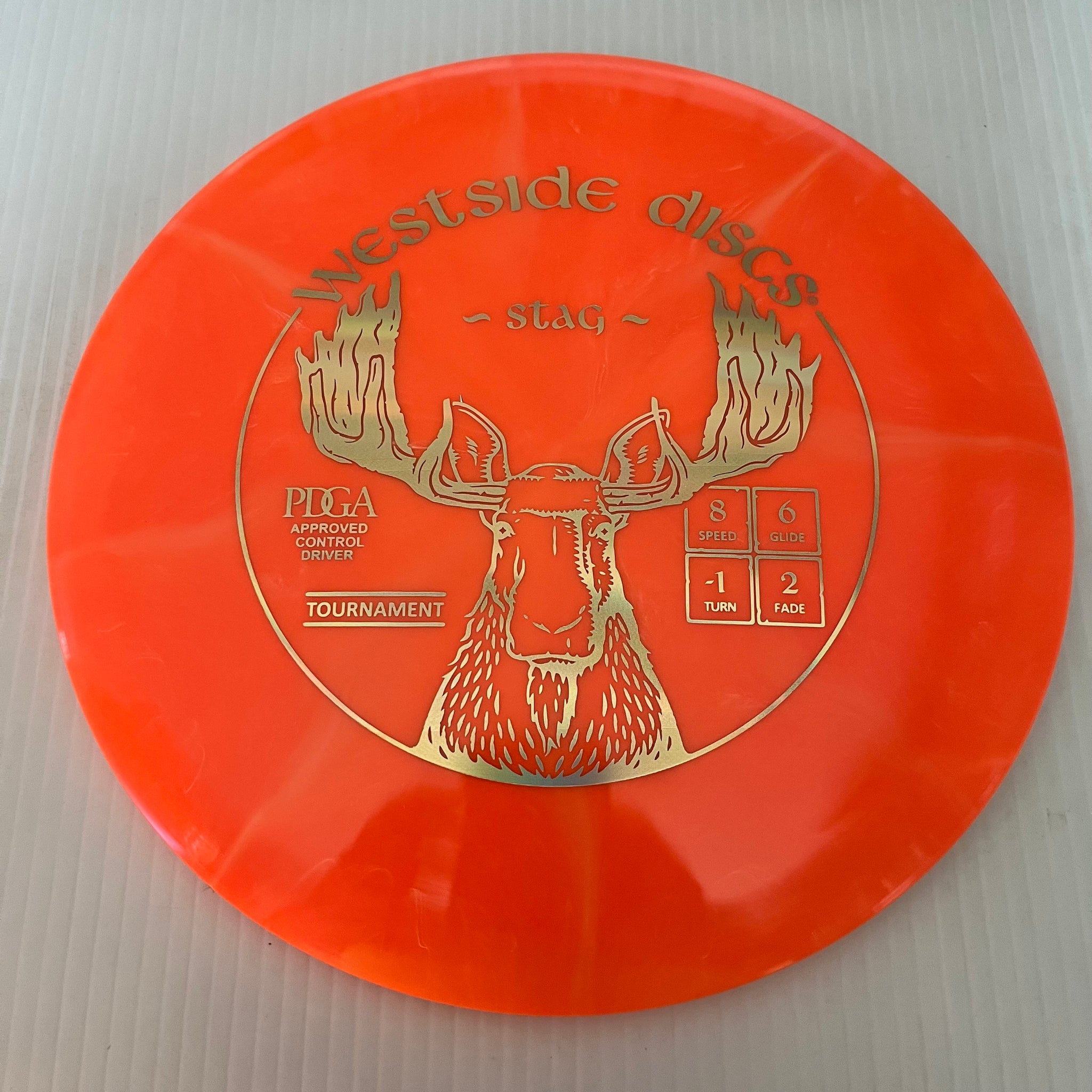 Westside Discs Tournament Burst Stag 8/6/-1/2