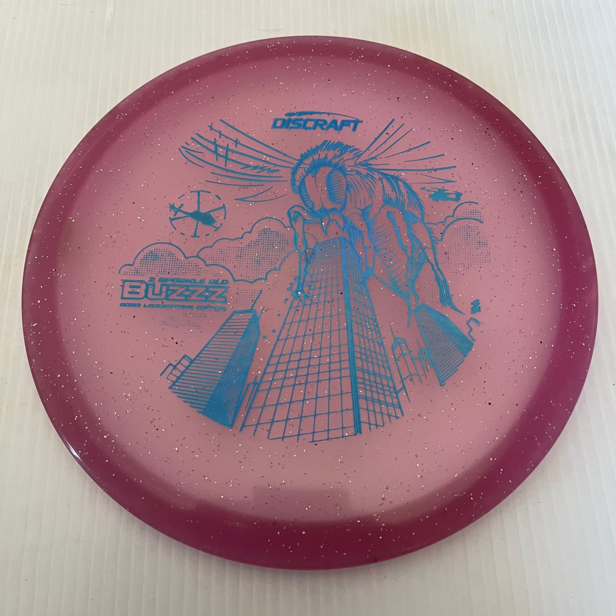 Discraft 2023 Ledgestone Z Sparkle GLO Buzzz 5/4/-1/1