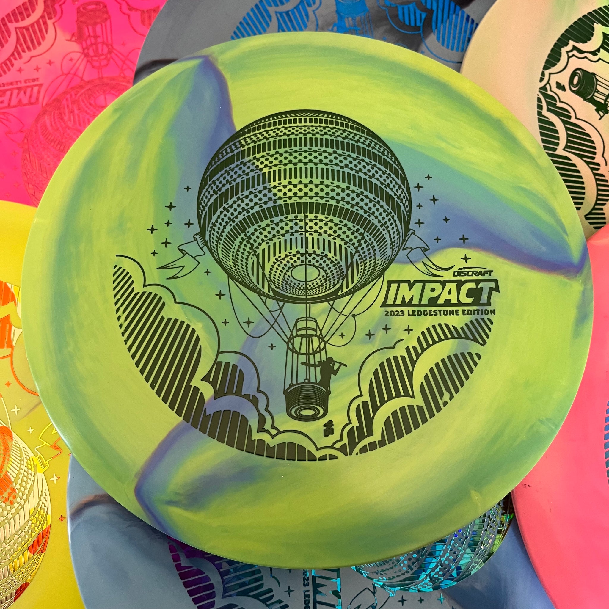 Discraft 2023 Ledgestone Swirly ESP Impact 5/5/-2/2