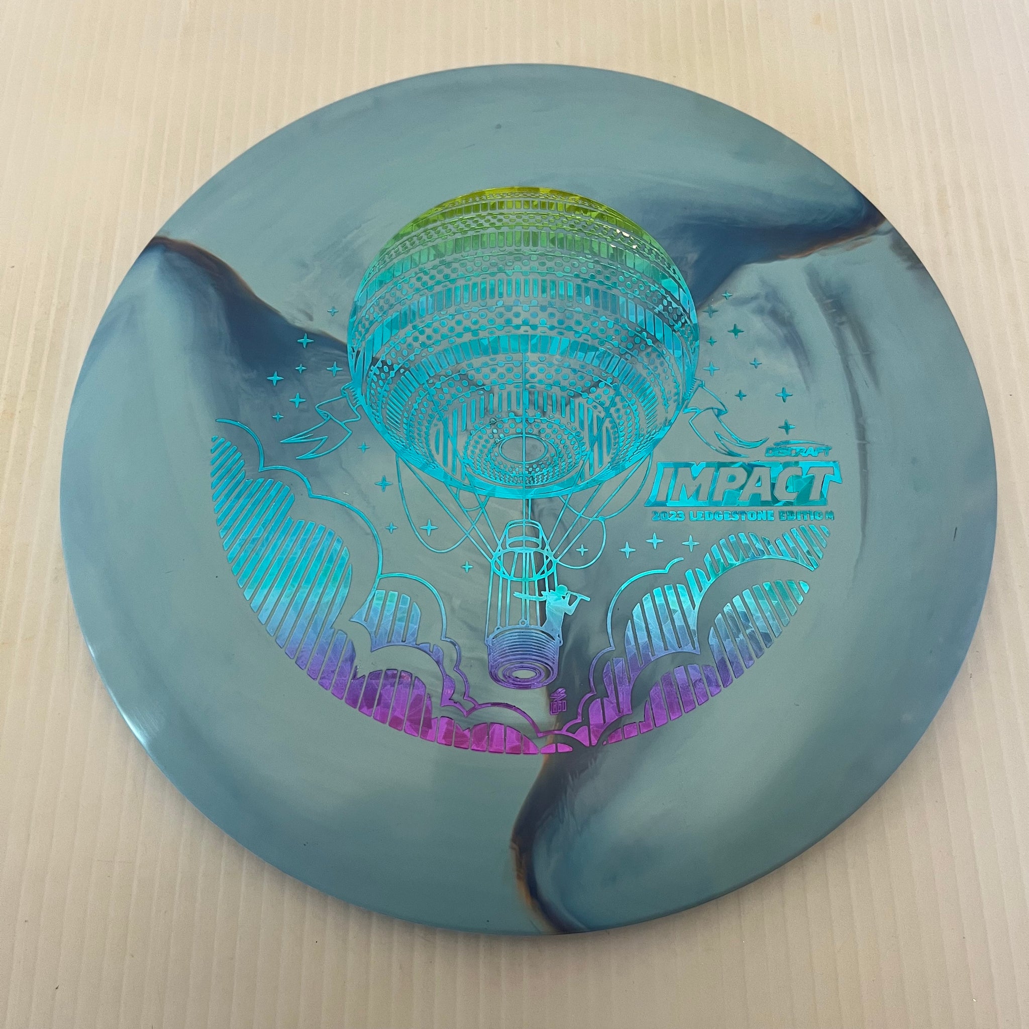 Discraft 2023 Ledgestone Swirly ESP Impact 5/5/-2/2
