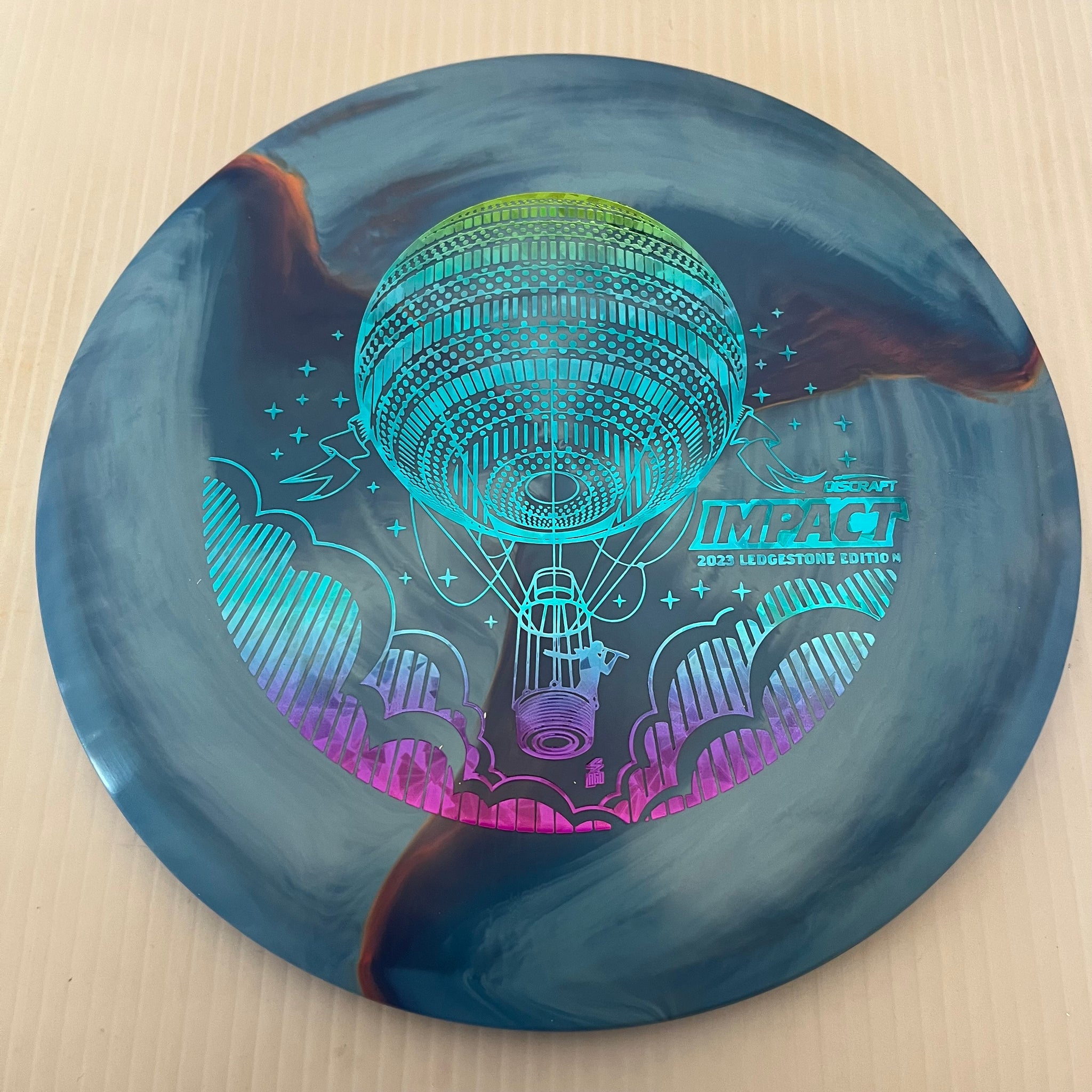Discraft 2023 Ledgestone Swirly ESP Impact 5/5/-2/2