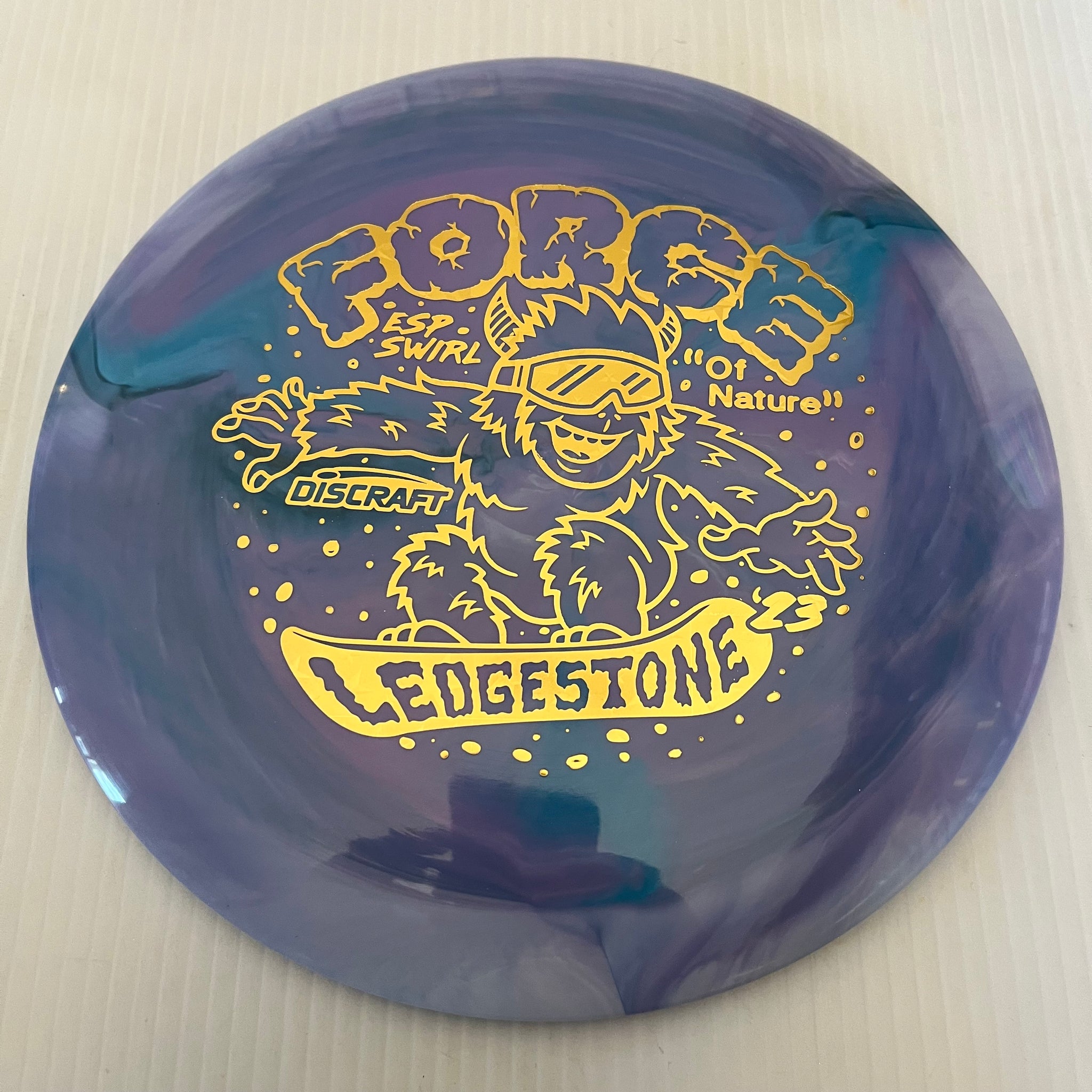 Discraft 2023 Ledgestone Swirl ESP Force 12/5/0/3