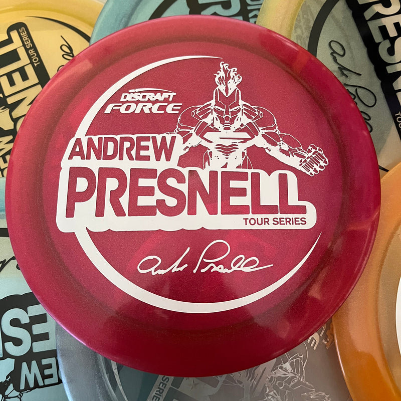 Discraft 2021 Andrew Presnell Tour Series Sparkle Z Force 12/5/0/3