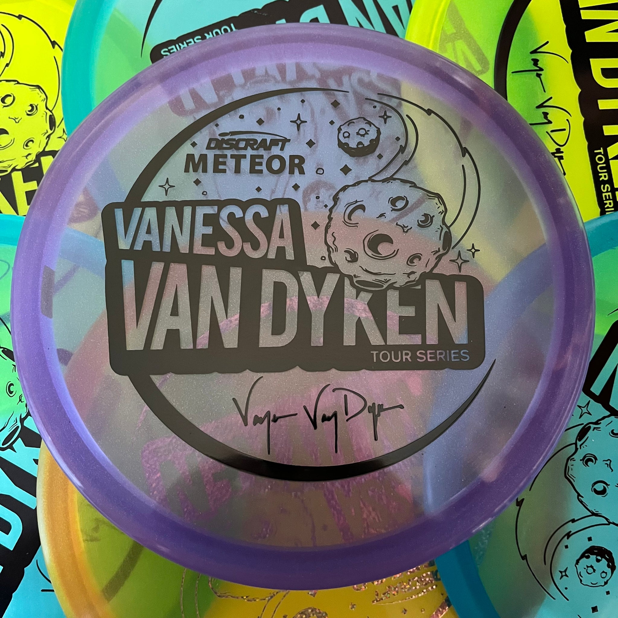 Discraft 2021 Vanessa Van Dyken Tour Series Sparkle Z Meteor 5/5/-3/1