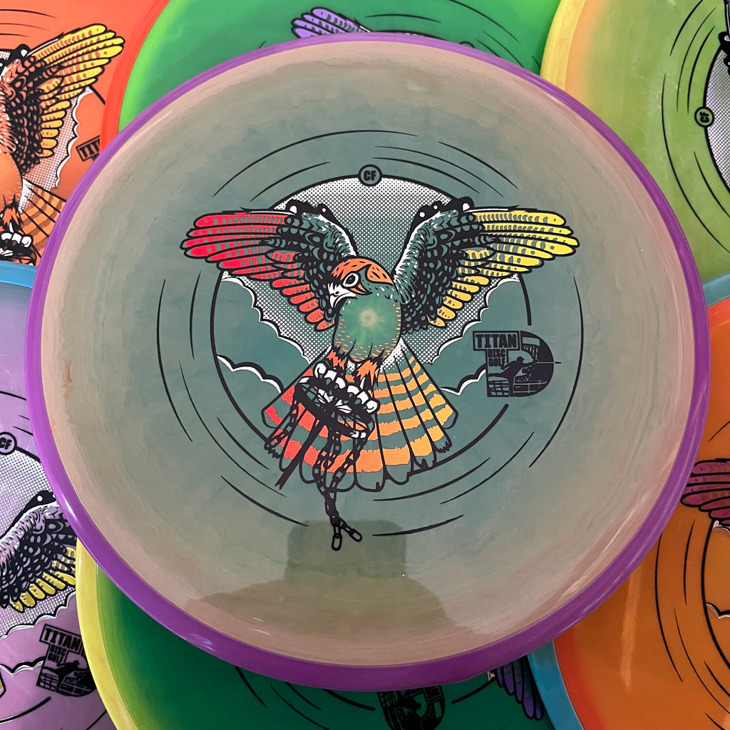 Axiom Limited Edition "Kestrel Basket Hawk" Cory Fausch Designed Neutron Hex 5/5/-1/1