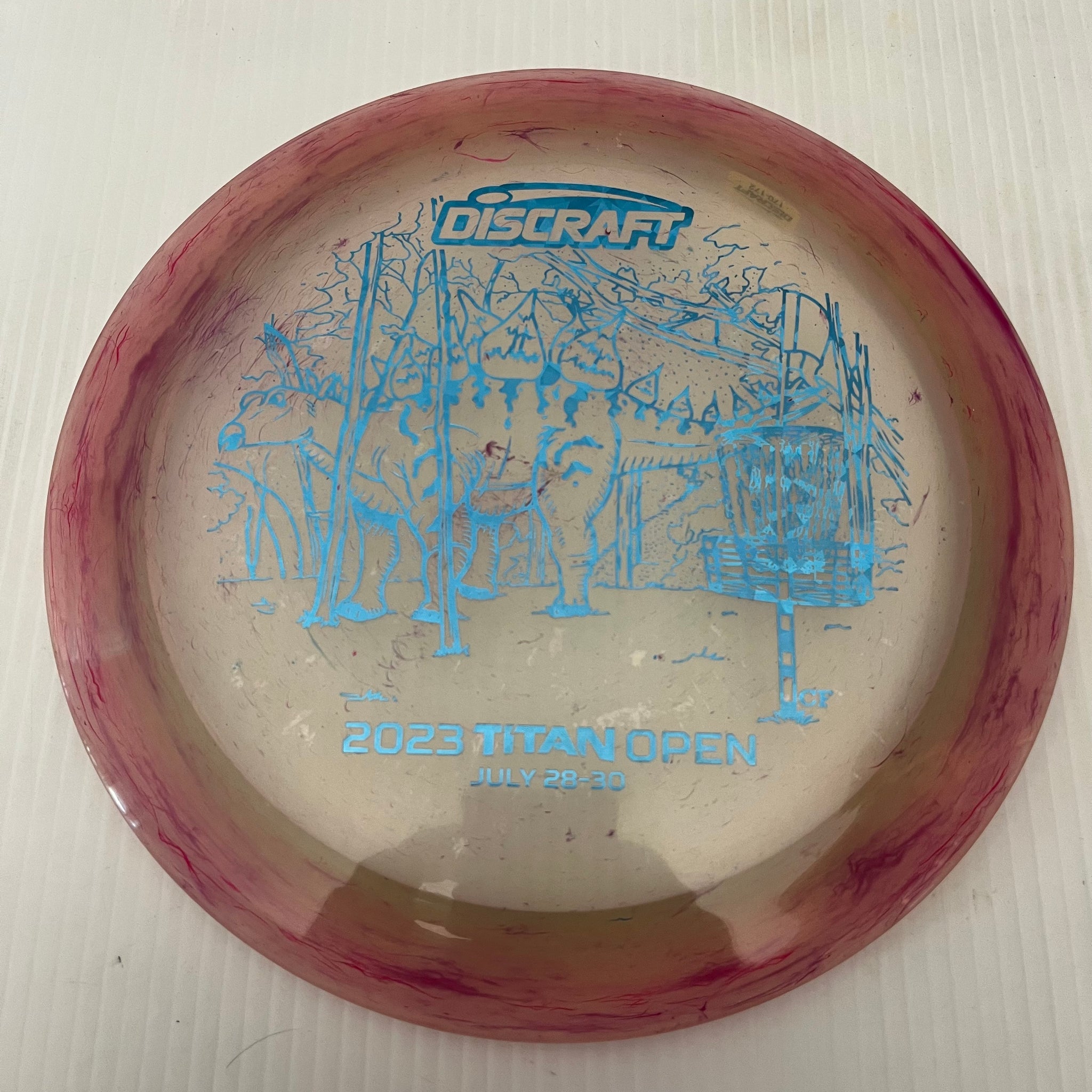 Discraft 2023 Titan Open Jawbreaker Z Venom 13/5/0/3