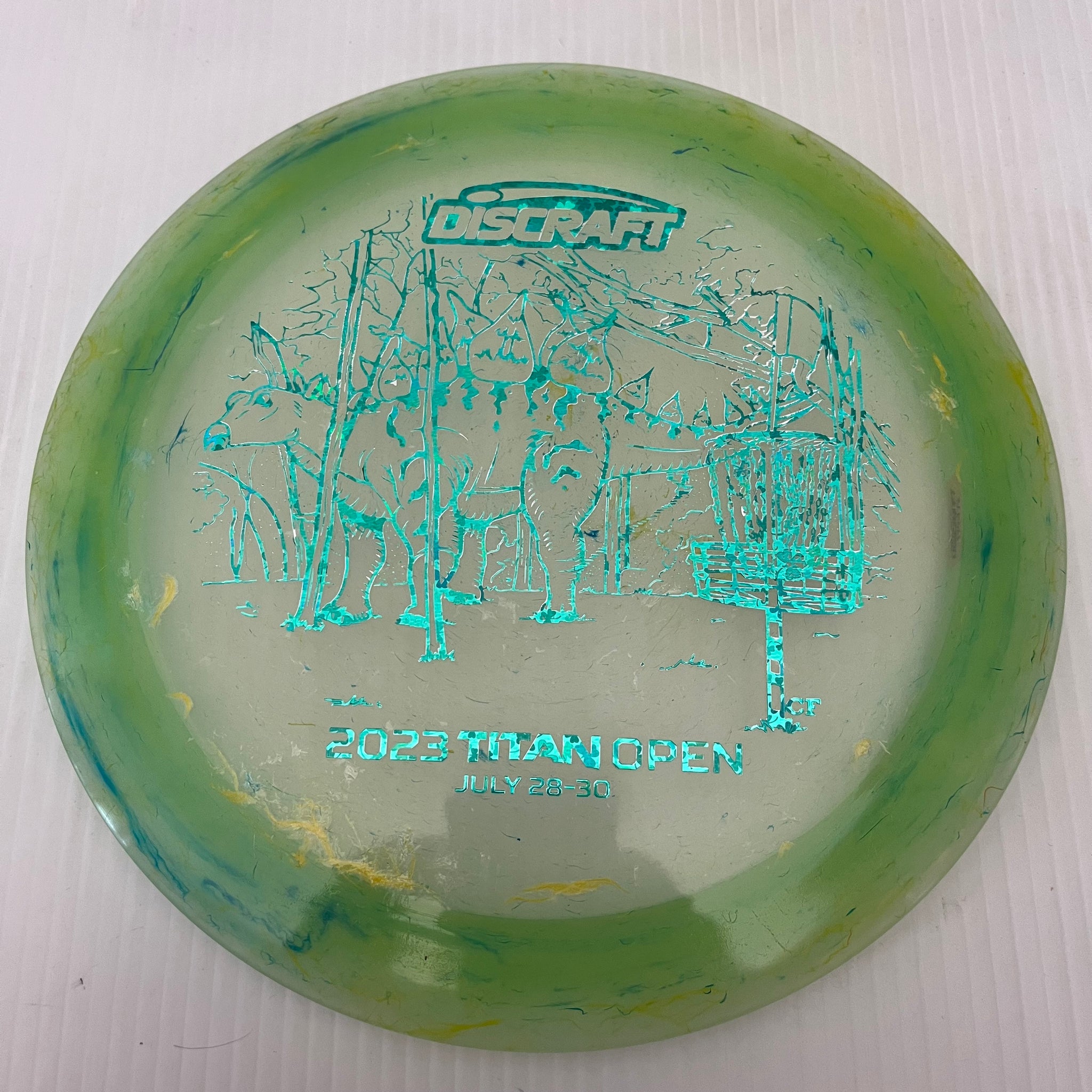 Discraft 2023 Titan Open Jawbreaker Z Venom 13/5/0/3