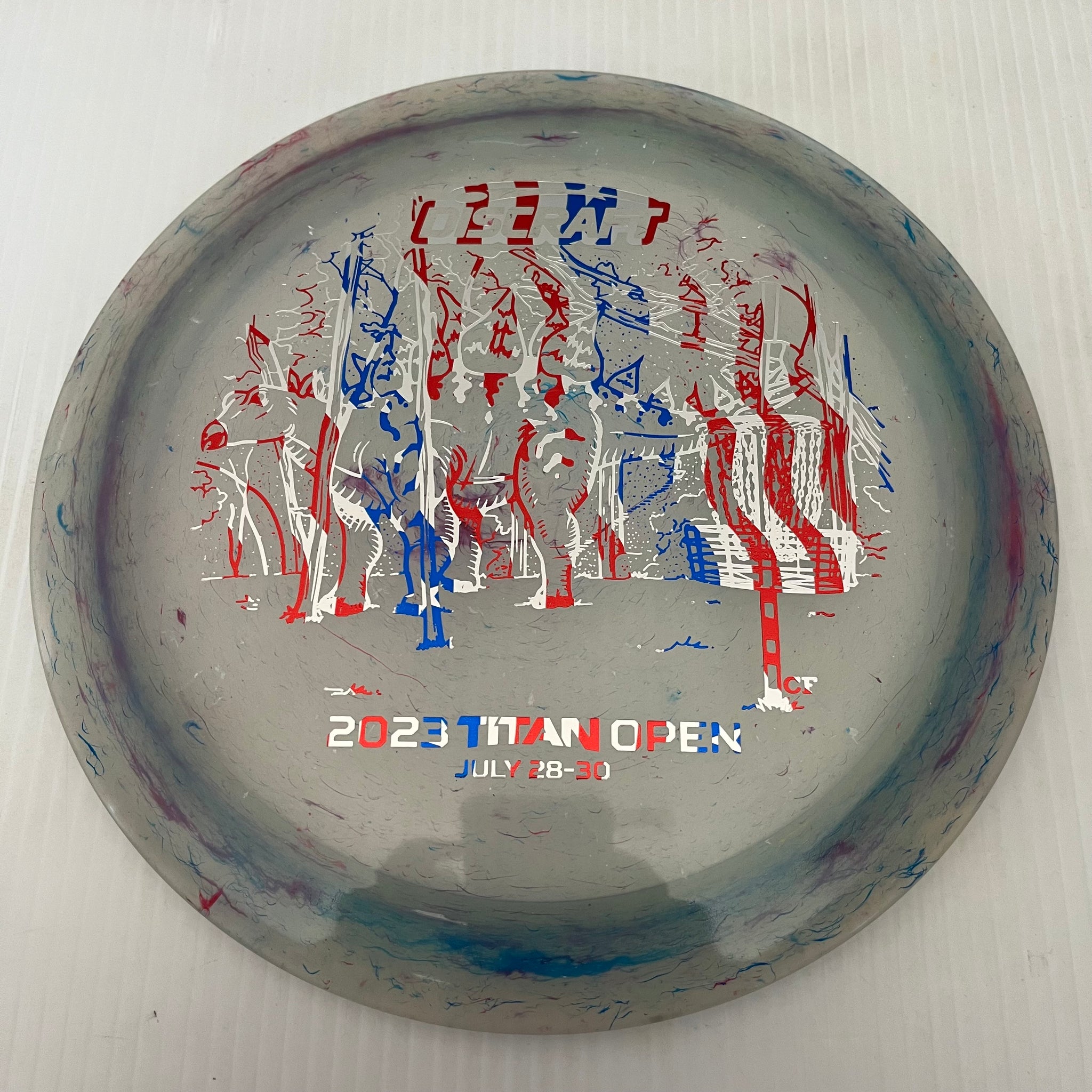 Discraft 2023 Titan Open Jawbreaker Z Venom 13/5/0/3