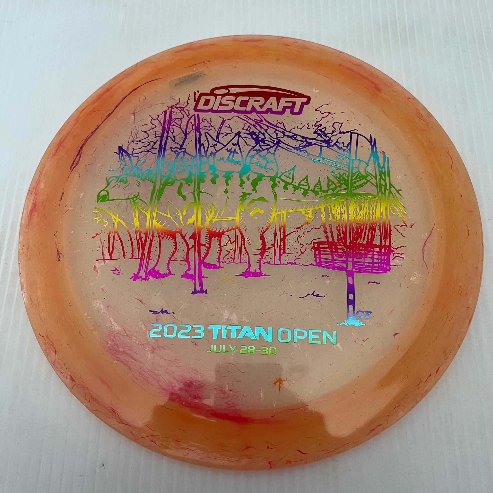 Discraft 2023 Titan Open Jawbreaker Z Venom 13/5/0/3