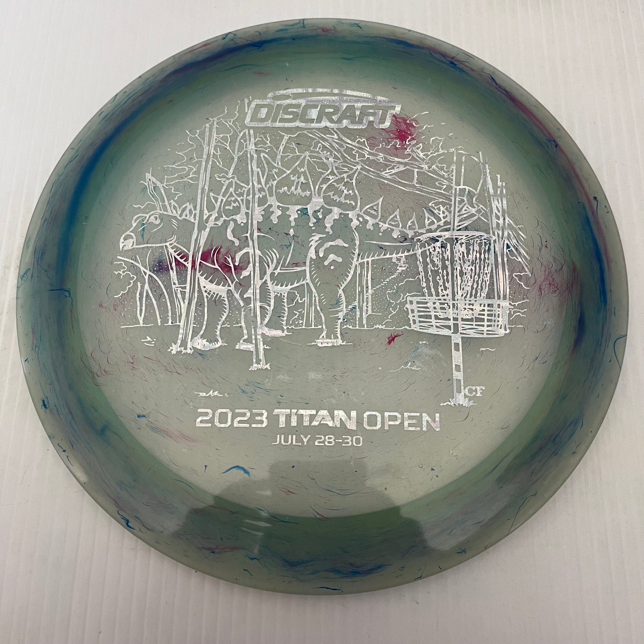 Discraft 2023 Titan Open Jawbreaker Z Venom 13/5/0/3