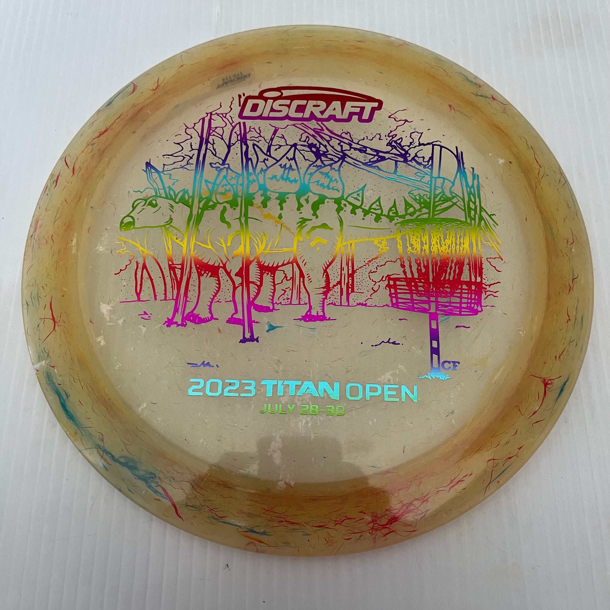 Discraft 2023 Titan Open Jawbreaker Z Venom 13/5/0/3