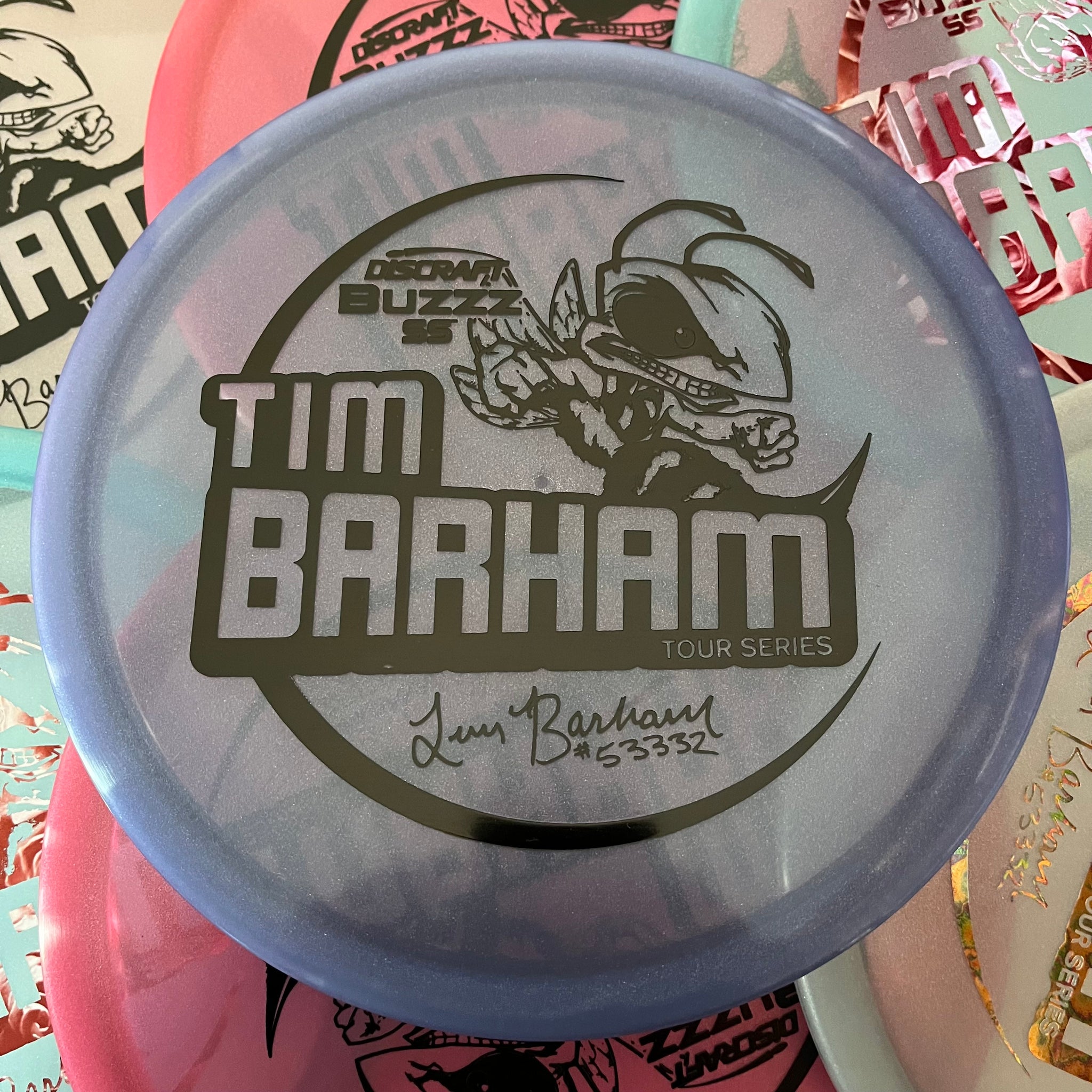 Discraft 2021 Tim Barham Tour Series Sparkle Z Buzzz SS 5/4/-2/1