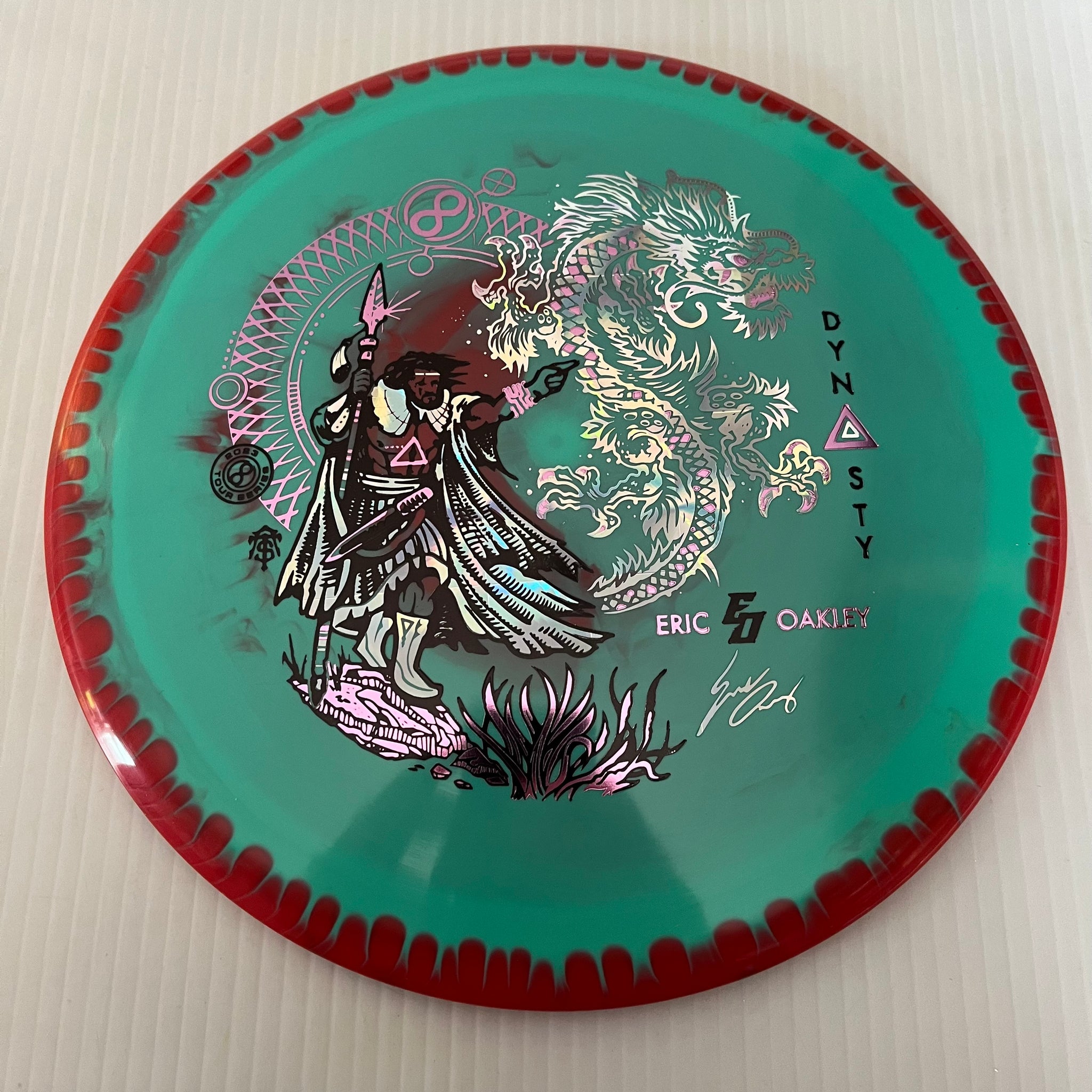 Infinite Discs 2023 Eric Oakley Team Series Halo S-Blend Dynasty 9/5/-1/2