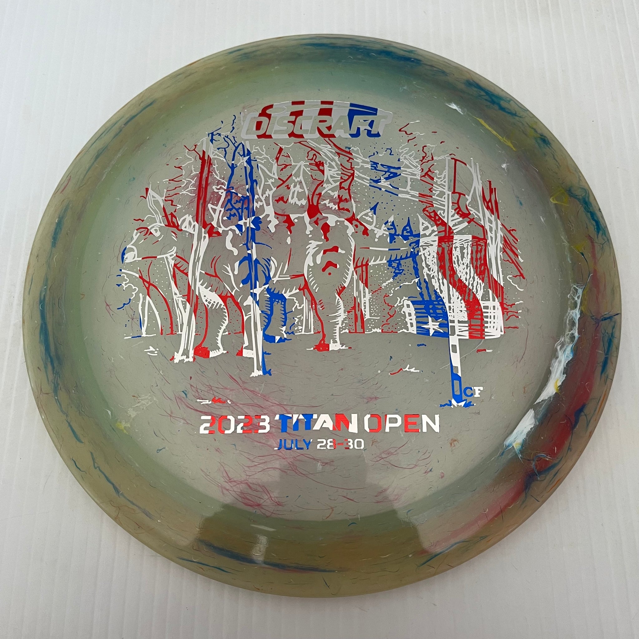 Discraft 2023 Titan Open Jawbreaker Z Venom 13/5/0/3